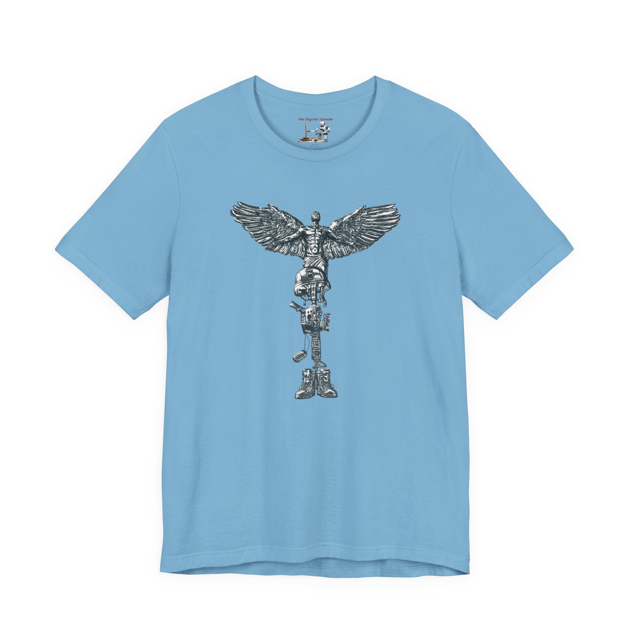 Air Force Veteran Skull Tee – Military Tribute Short Sleeve Shirt