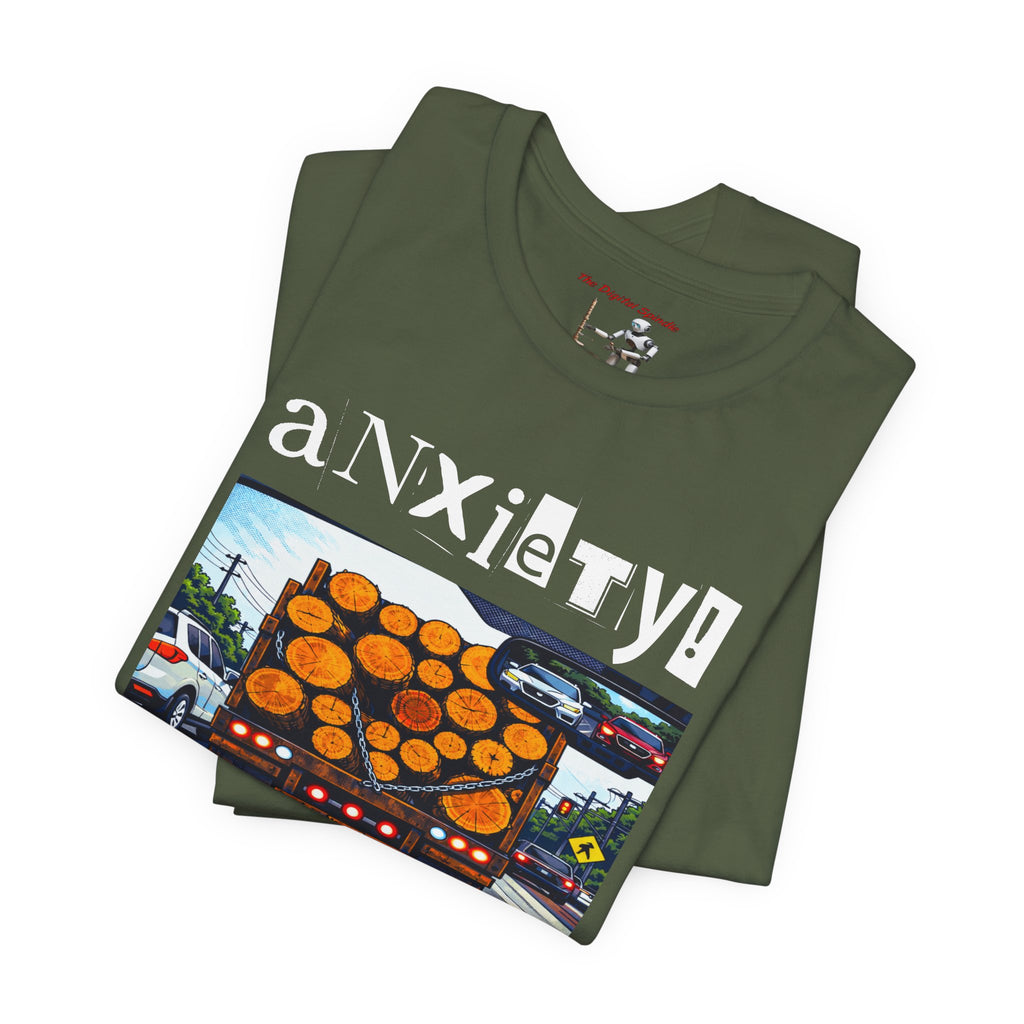 Anxiety GEN X/Millennial Graphic Tee — Humorous Mental Health T-Shirt