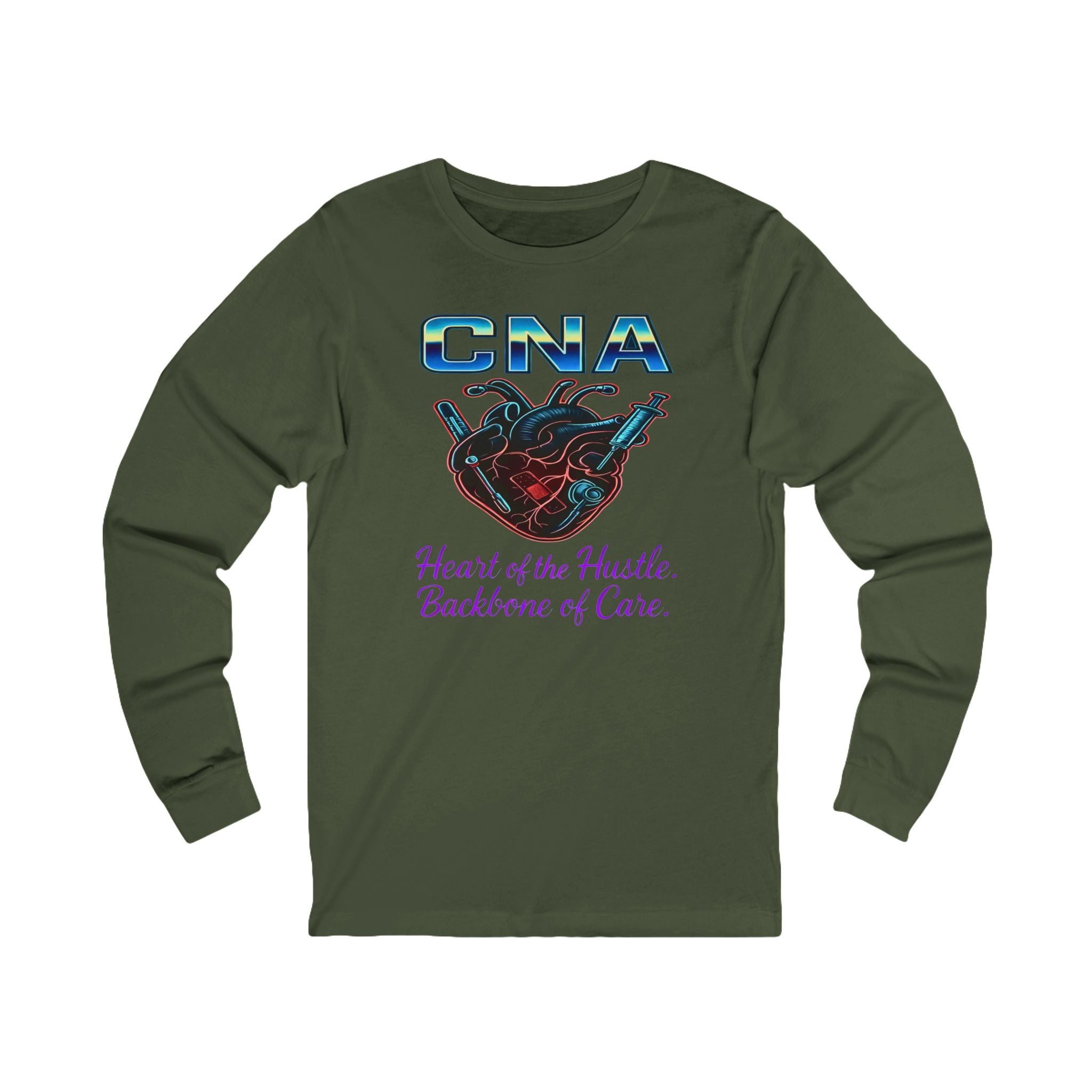 CNA Heart of the Hustle Long Sleeve Tee
