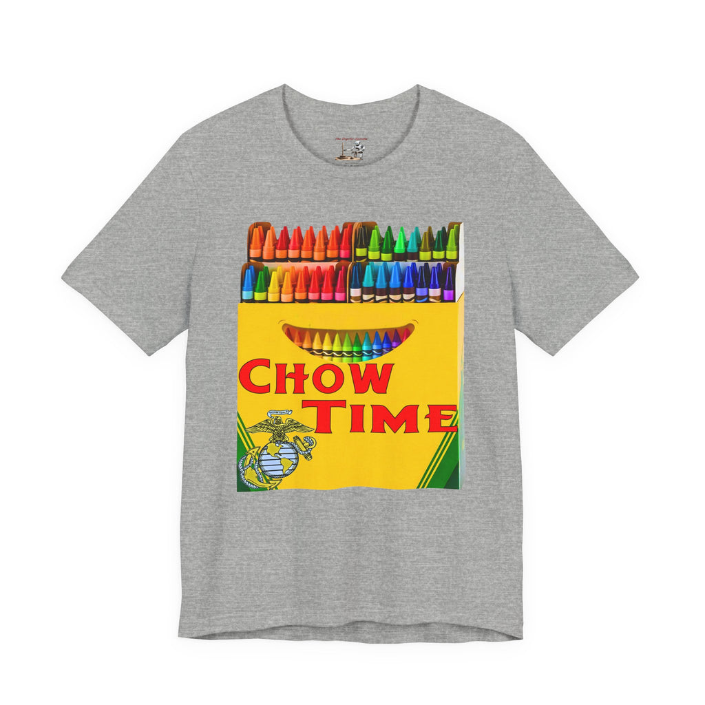 Chow Time Crayon Box T‑Shirt — Colorful Retro Kids’ Art Tee