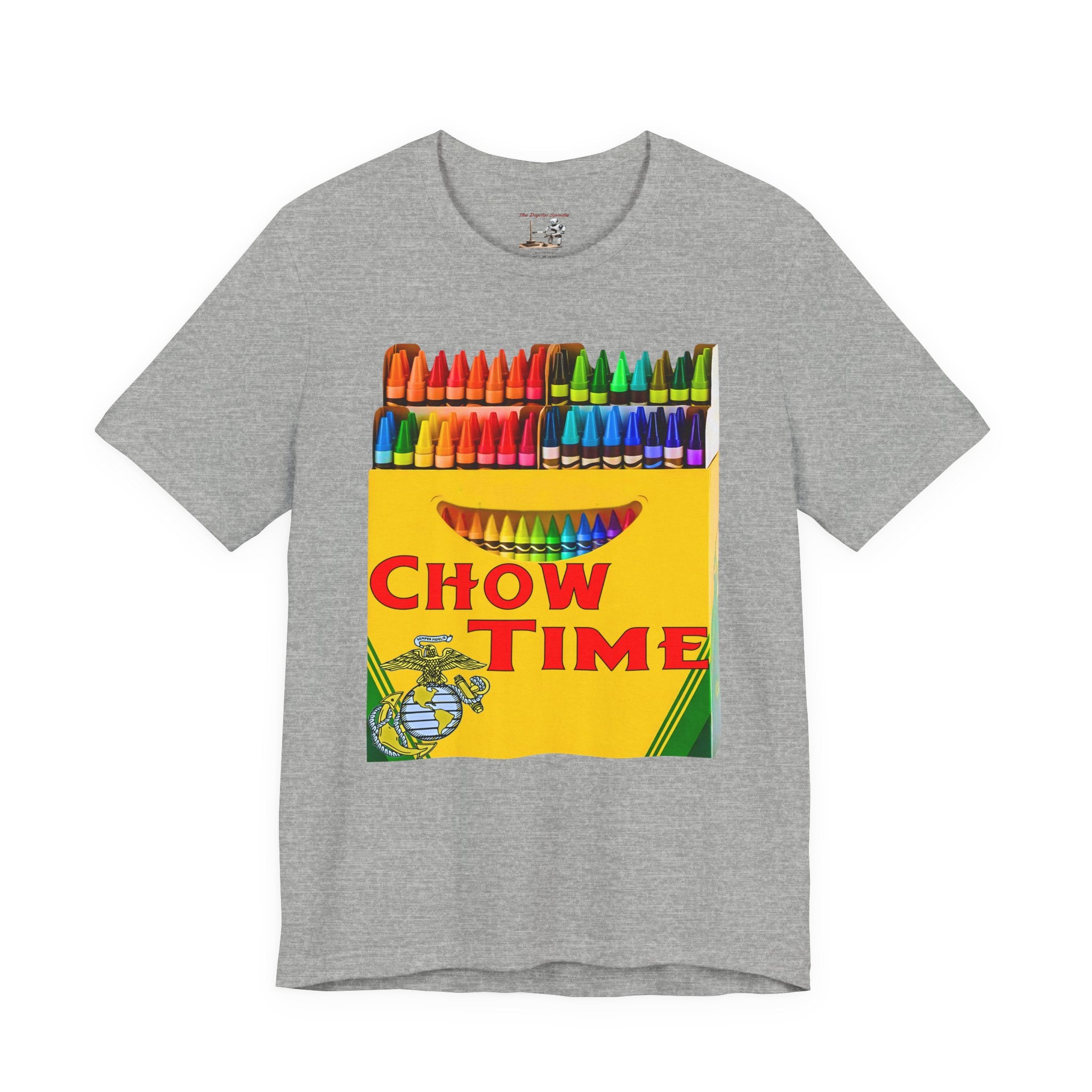 Chow Time Crayon Box T‑Shirt — Colorful Retro Kids’ Art Tee