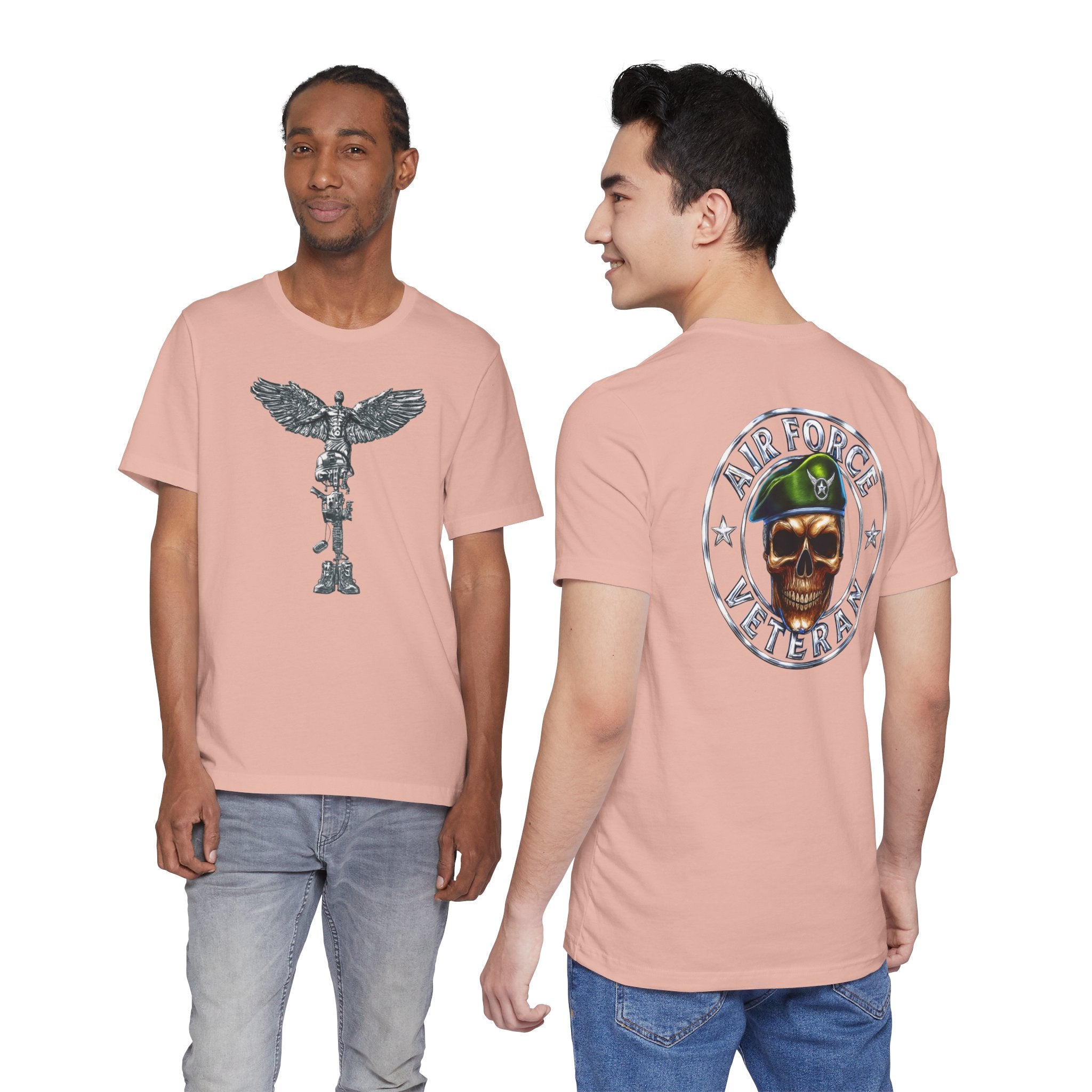 Air Force Veteran Skull T-Shirt