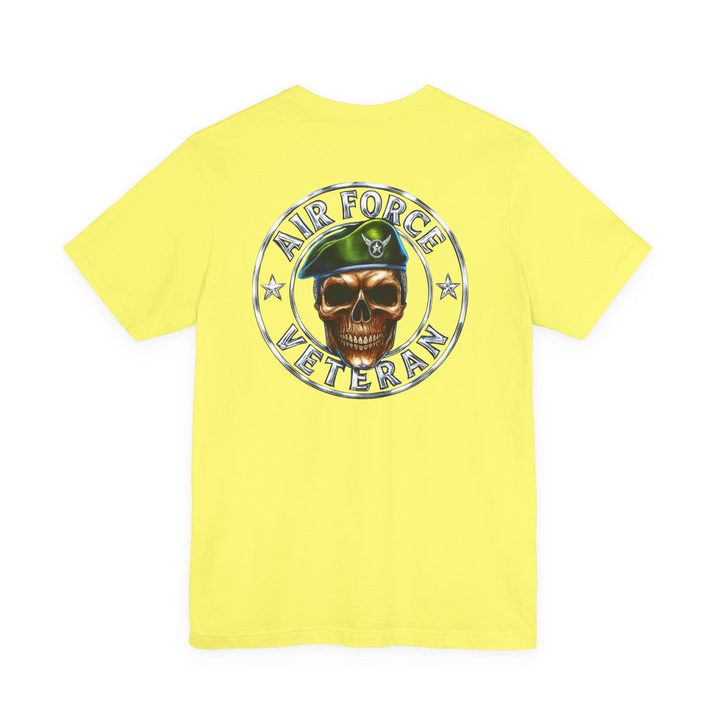 Air Force Veteran Skull T-Shirt