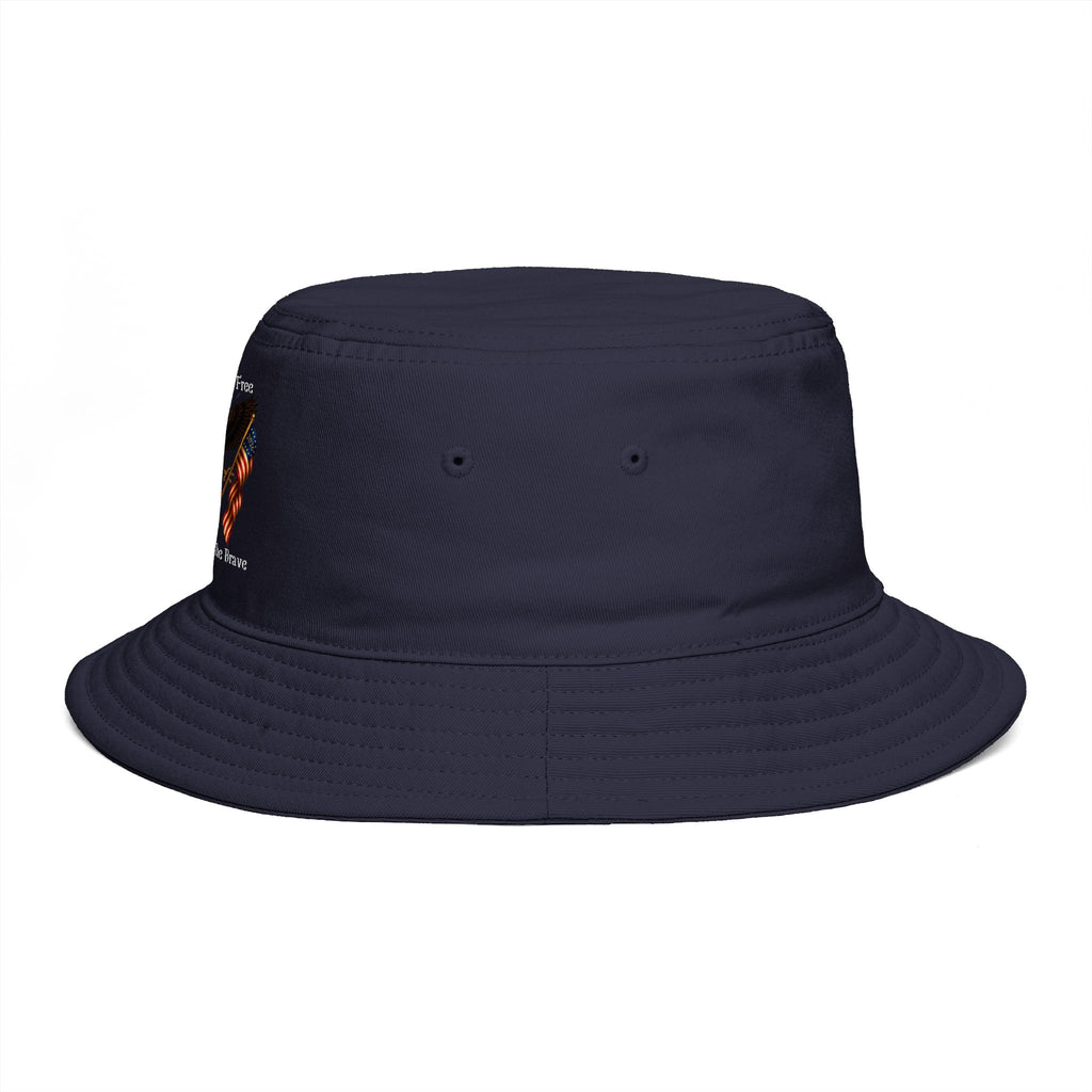 "Land of the Free, Home of the Brave" Bucket Hat