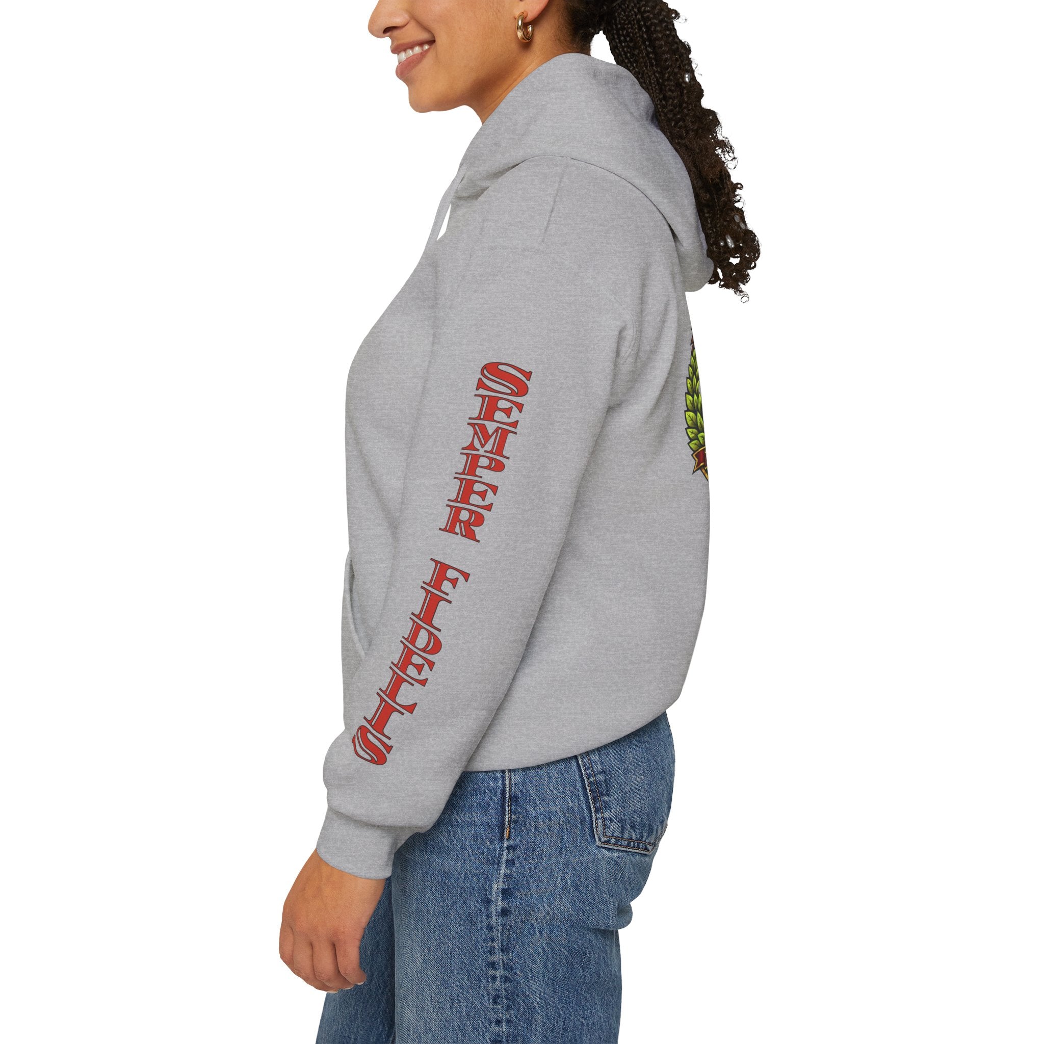 USMC Eagle Globe & Anchor Pullover Hoodie