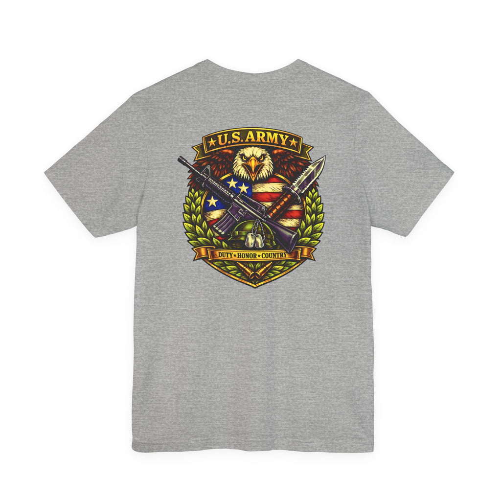 Fallen Soldier Rising Angel T-Shirt — Patriotic Military Veteran Tee