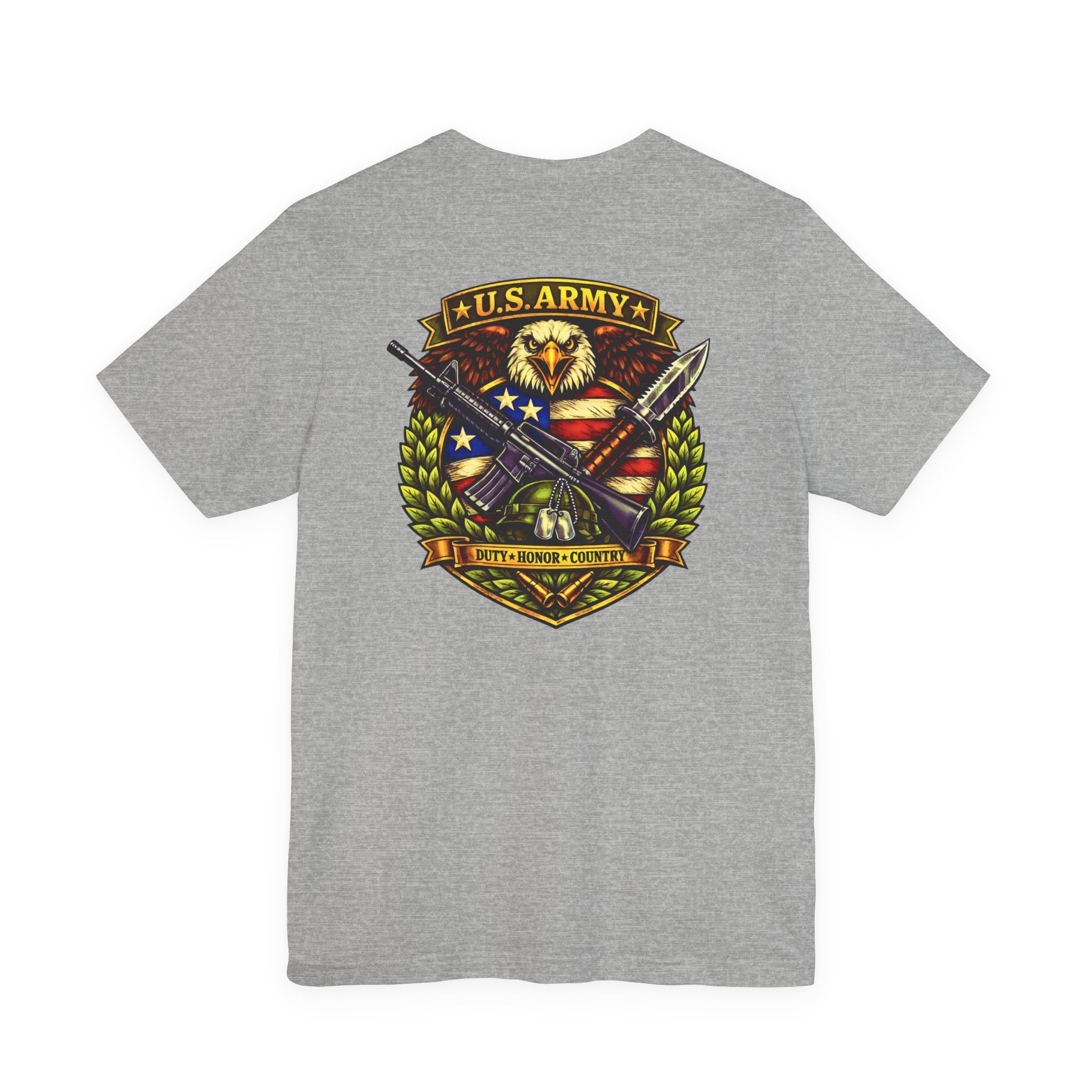 Fallen Soldier Rising Angel T-Shirt — Patriotic Military Veteran Tee