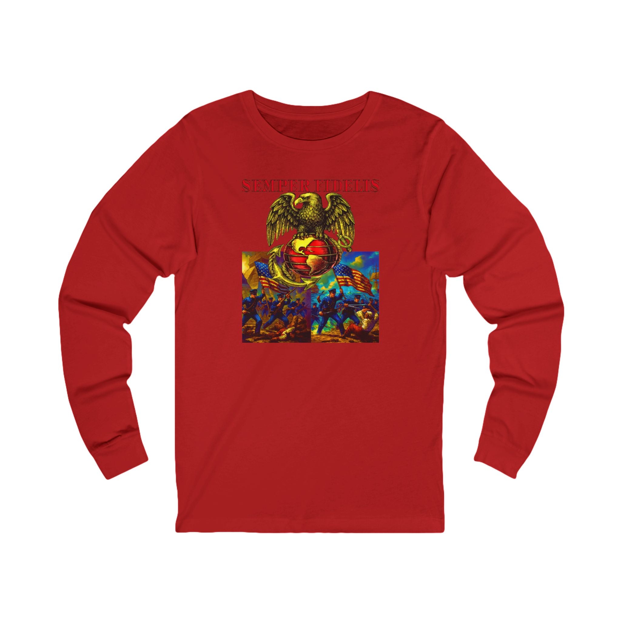 Montezuma To Tripoli USMC Marine Corps Tribute Shirt