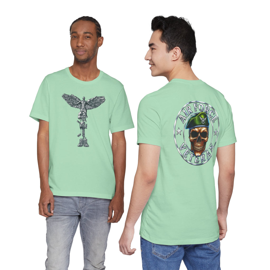 Air Force Veteran Skull T-Shirt