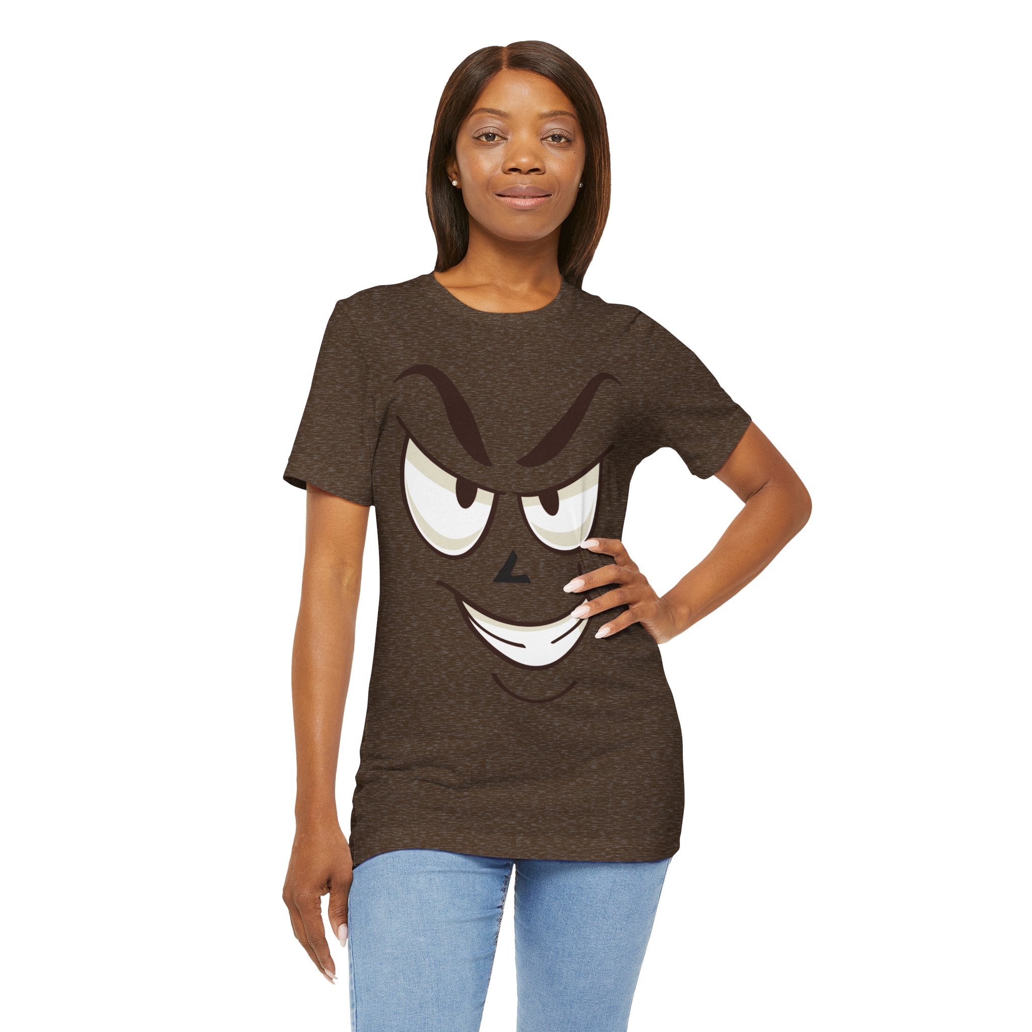 Evil Grin Face T-Shirt