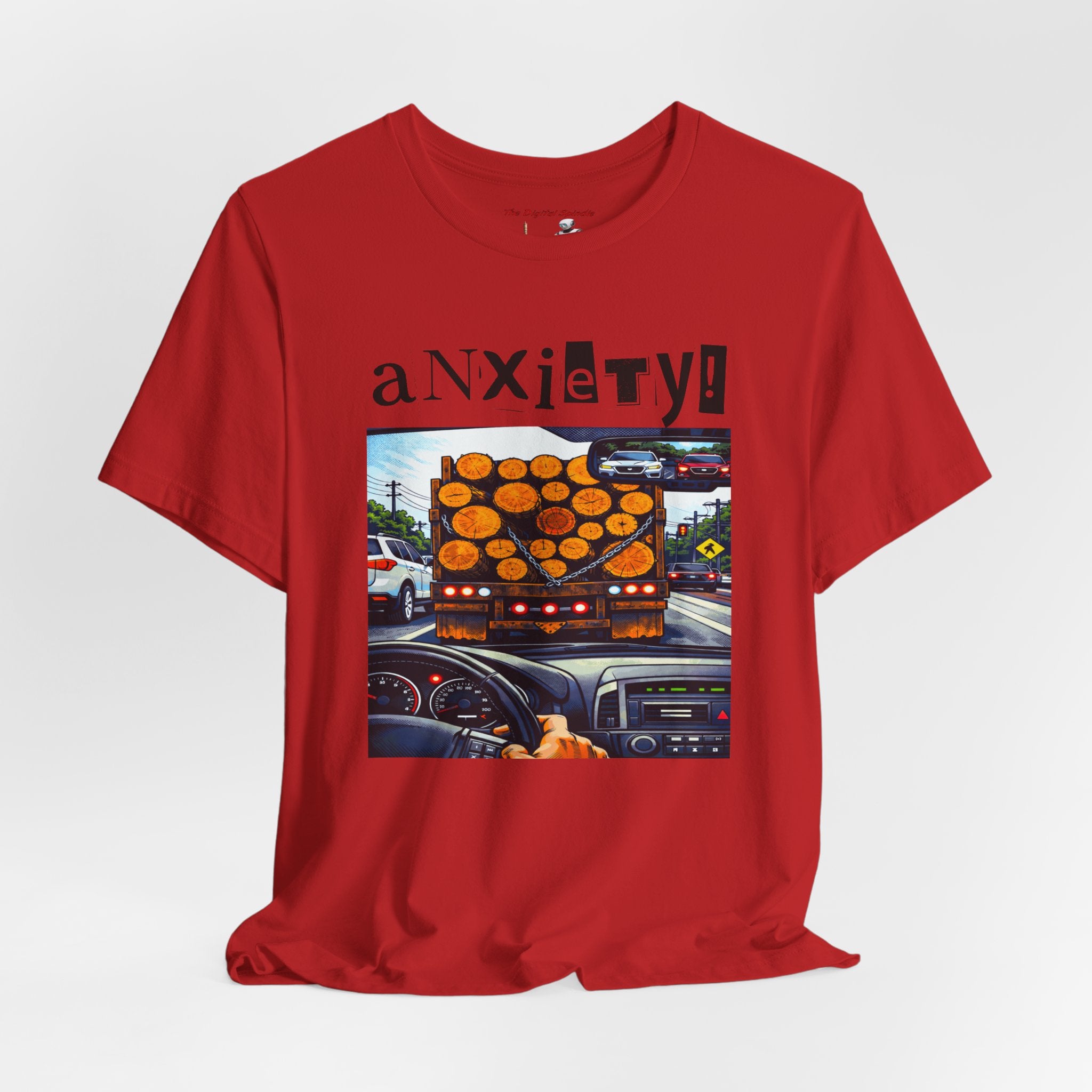 Anxiety Roadview Tee — Graphic Mental Health Awareness T-Shirt