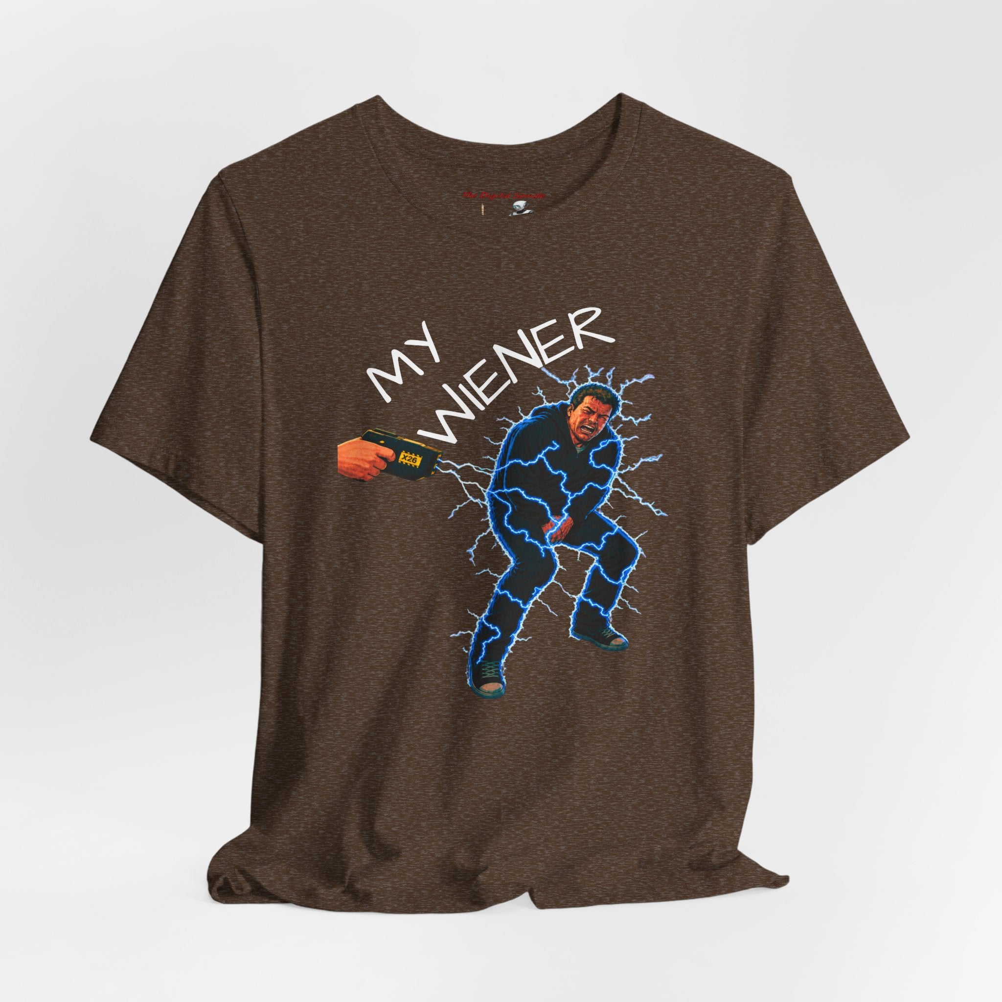 "MY WIENER" Comical Taser Training T-Shirt