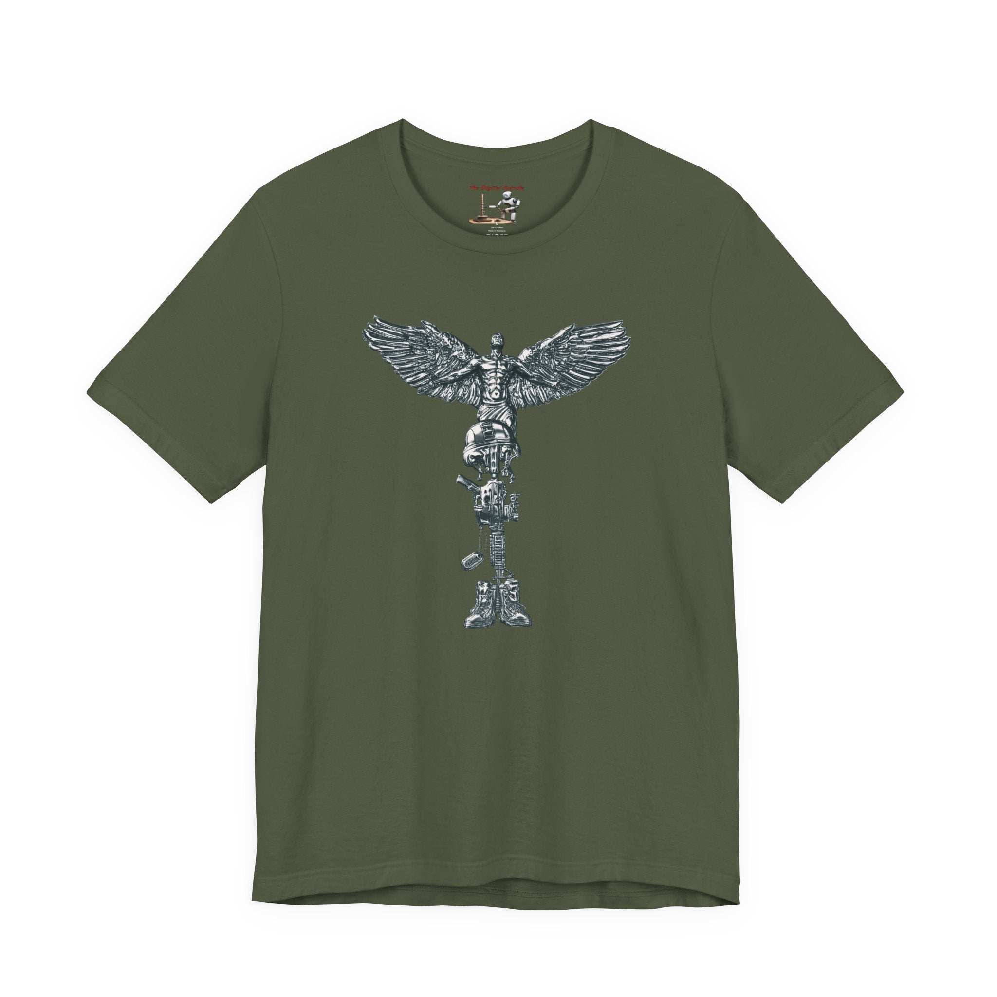 Air Force Veteran Skull Tee – Military Tribute Short Sleeve Shirt