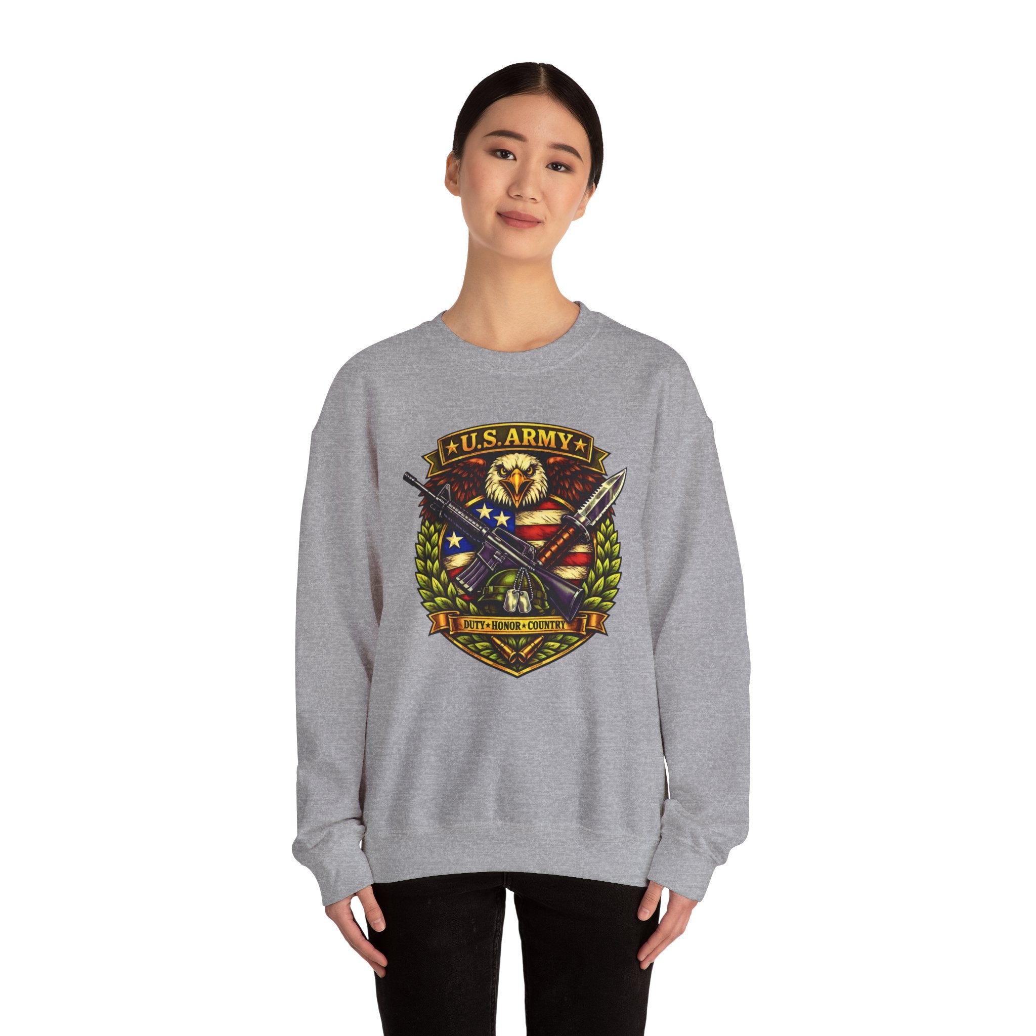 U.S. Army Duty, Honor, Country Crewneck Sweatshirt