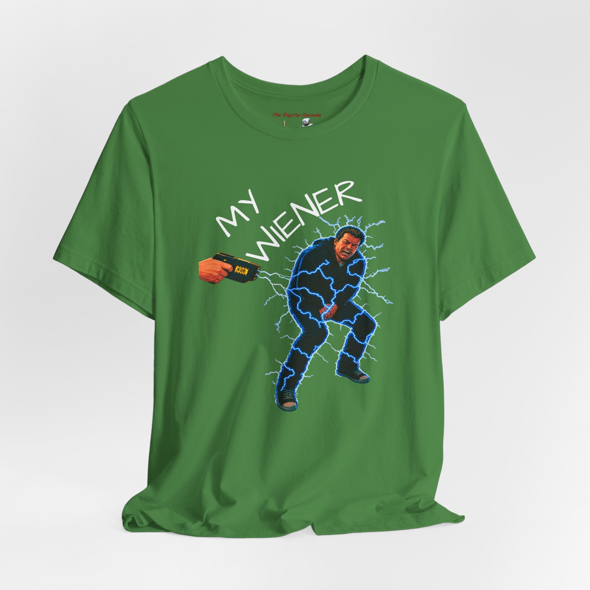 "MY WIENER" Comical Taser Training T-Shirt