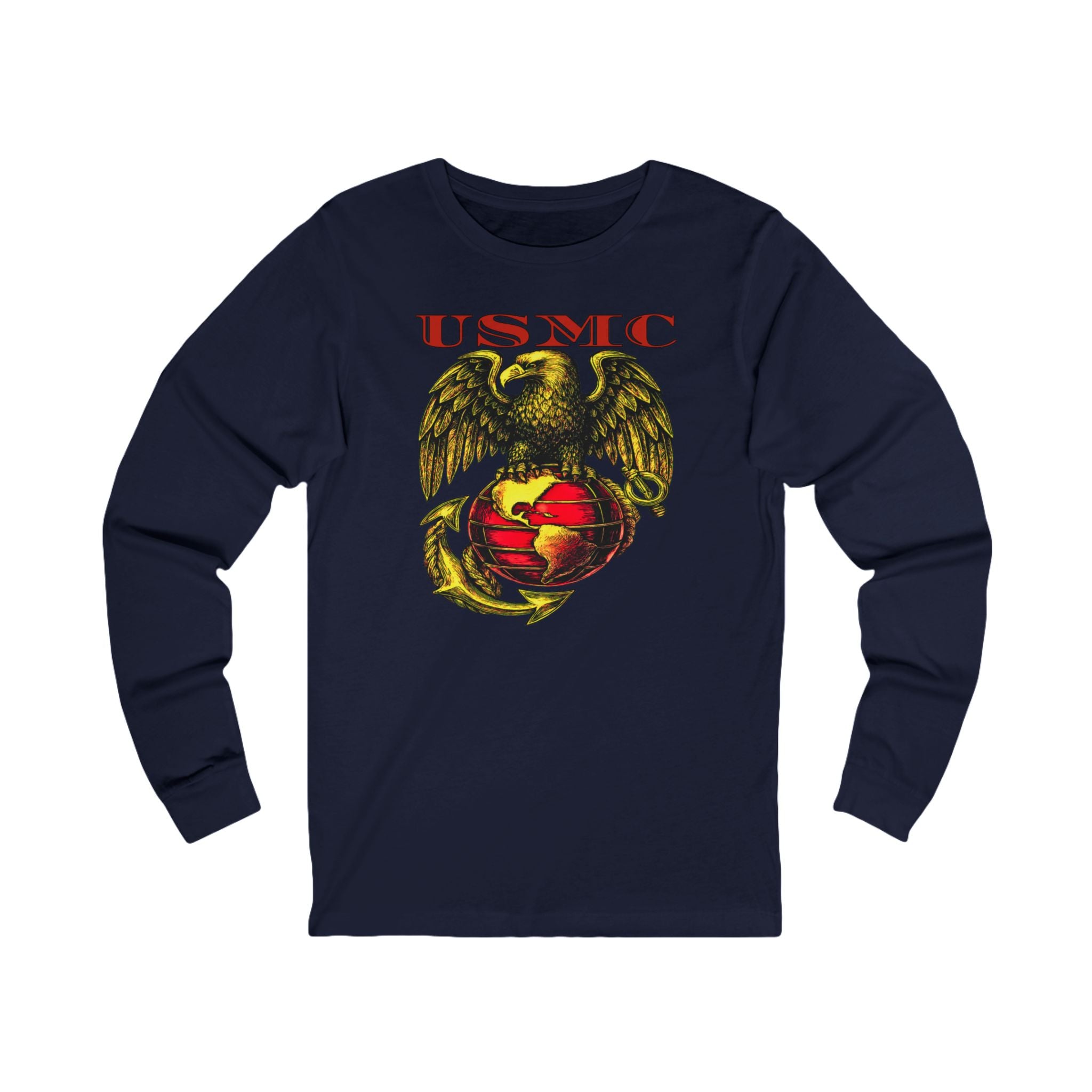 USMC Eagle Globe & Anchor Long Sleeve Tee