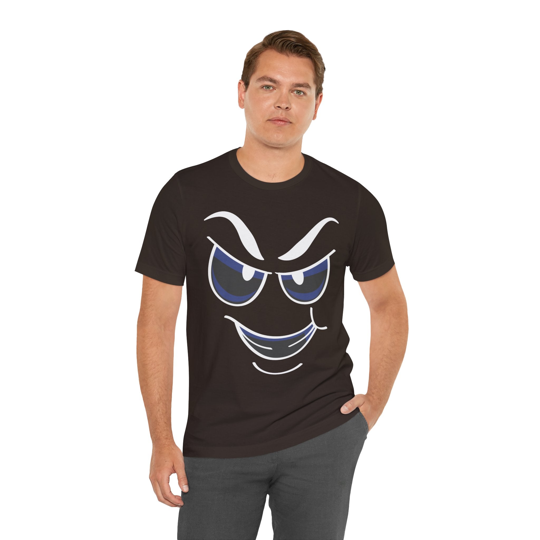 Evil Grin Face T-Shirt