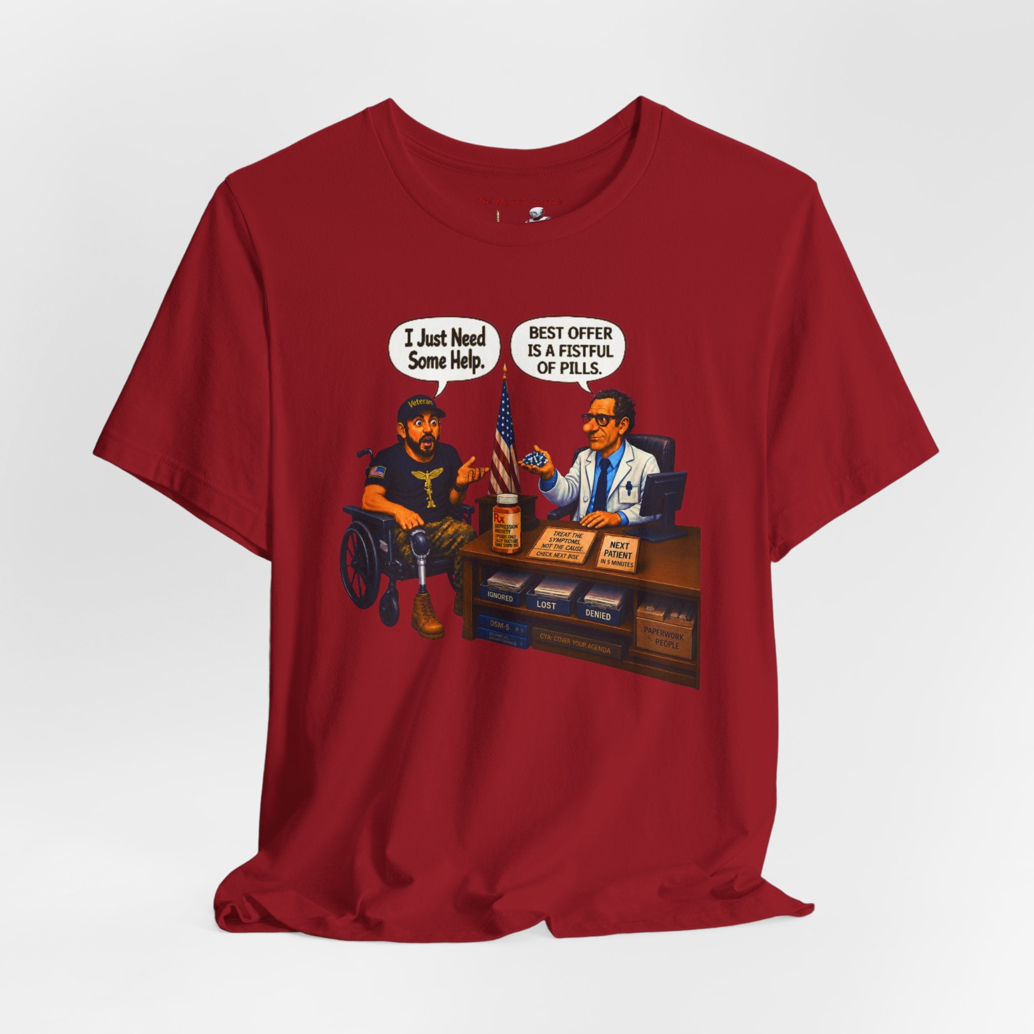 "I Just Need Some Help" Veterans Design