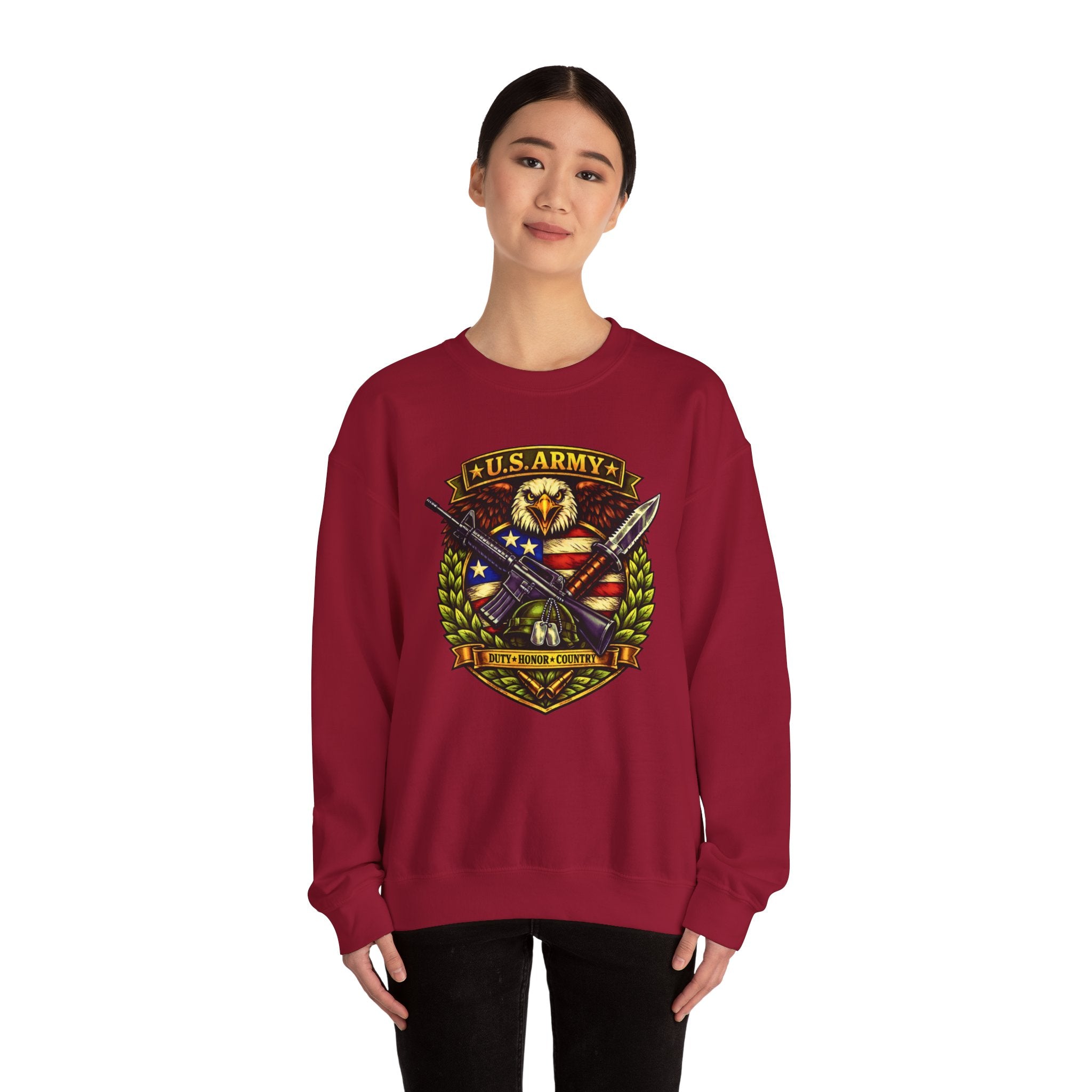 U.S. Army Duty, Honor, Country Crewneck Sweatshirt