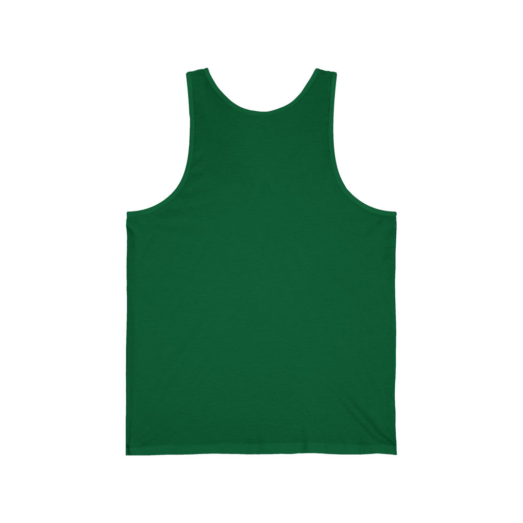Mischievous Smirk Face Tank Top — Funny Cartoon Expression Graphic Tank