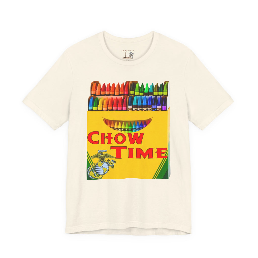 Chow Time Crayon Box T‑Shirt — Colorful Retro Kids’ Art Tee