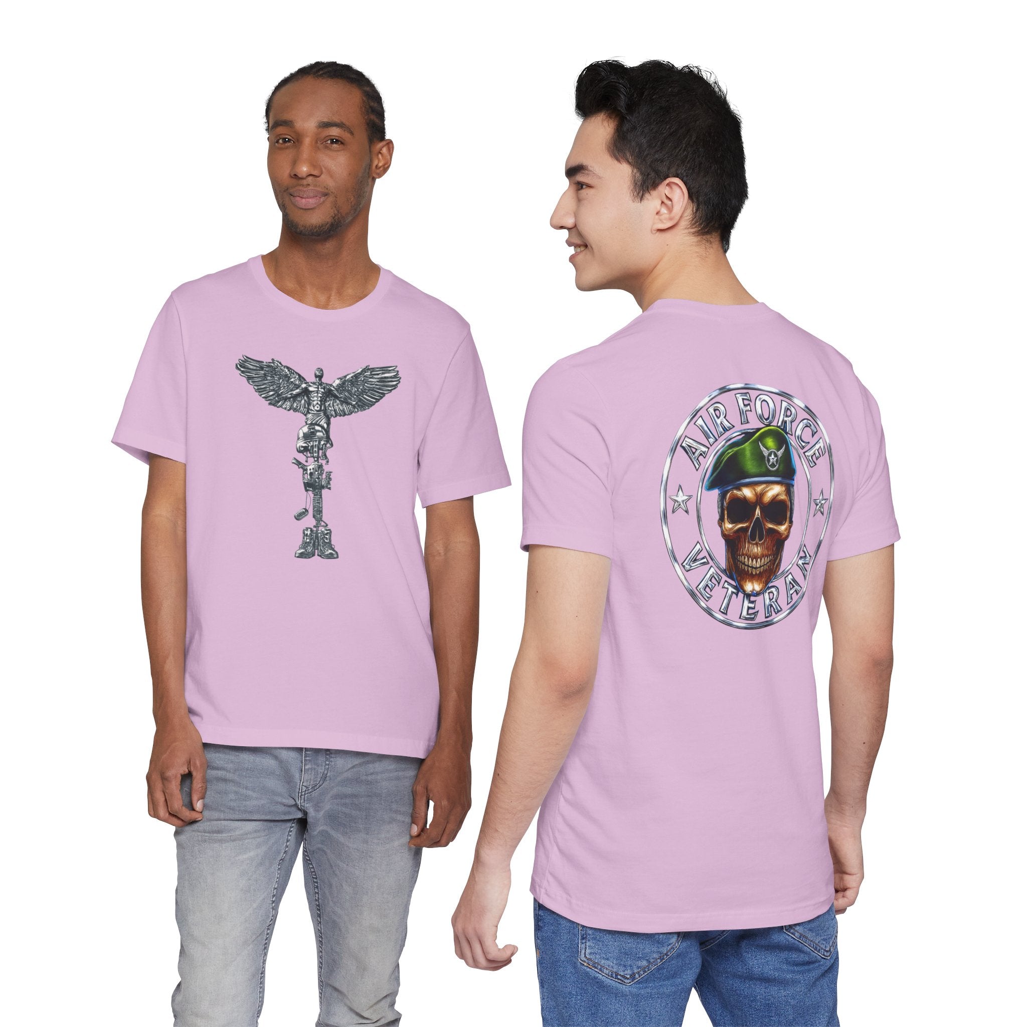 Air Force Veteran Skull T-Shirt
