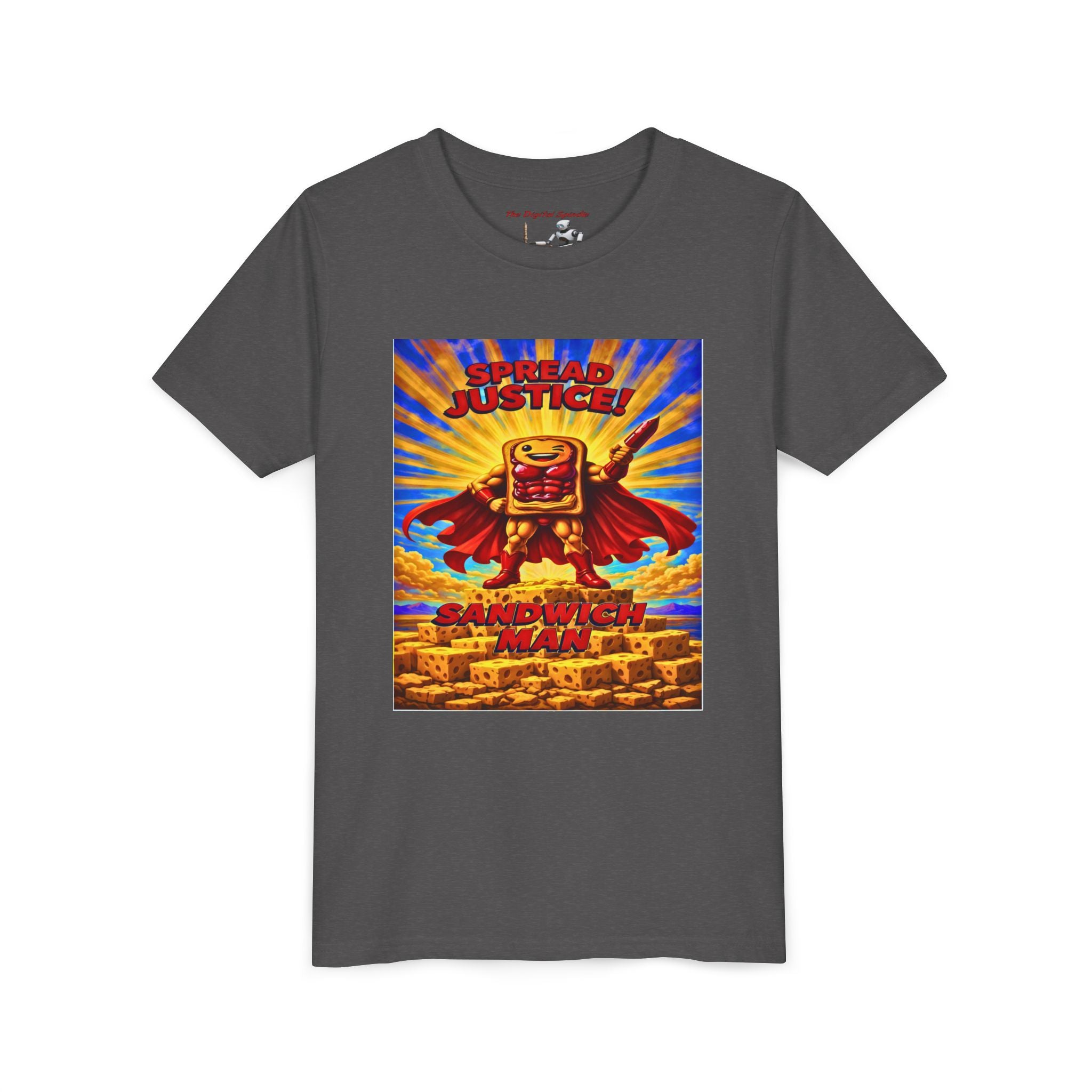 Sandwich Man Superhero Graphic