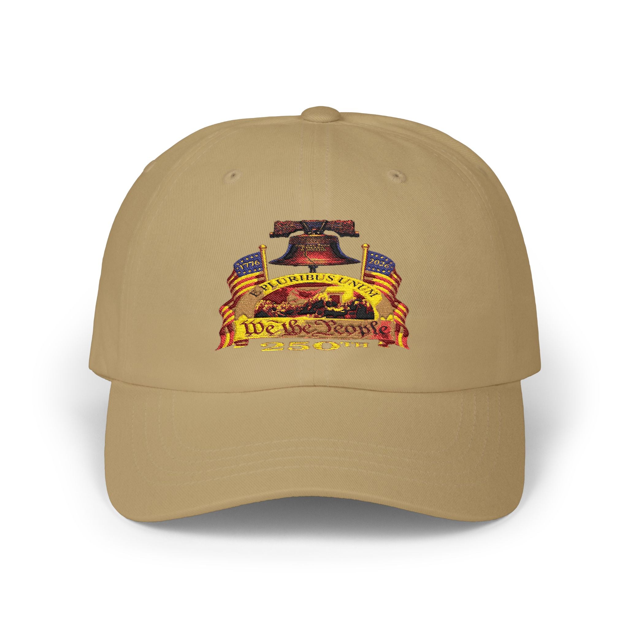 "We The People" Dad Cap — Vintage Keystone Flag Baseball Hat