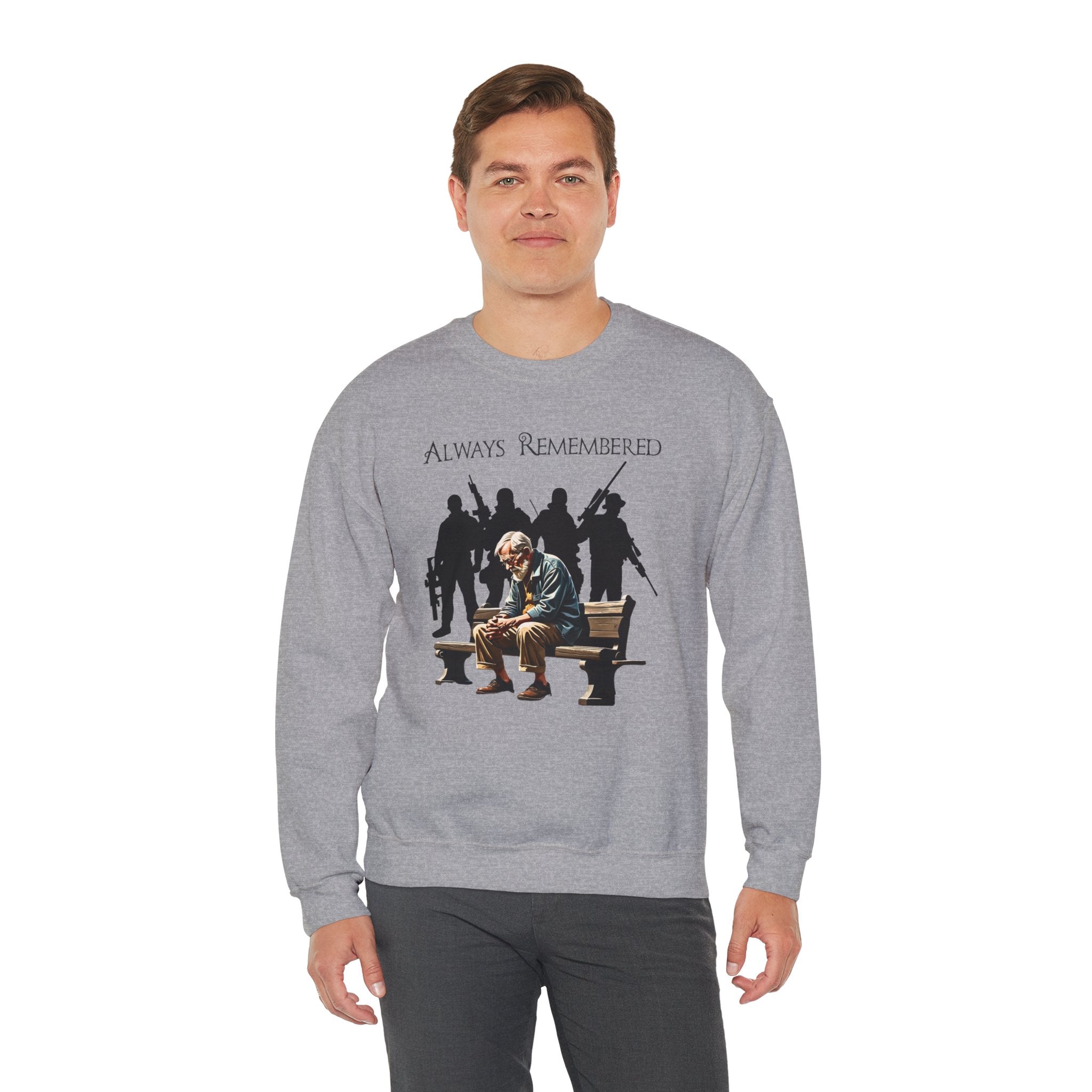 Always Remembered Unisex Heavy Blend™ Crewneck Sweatshirt