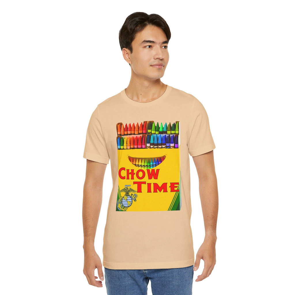 Chow Time Crayon Box T‑Shirt — Colorful Retro Kids’ Art Tee