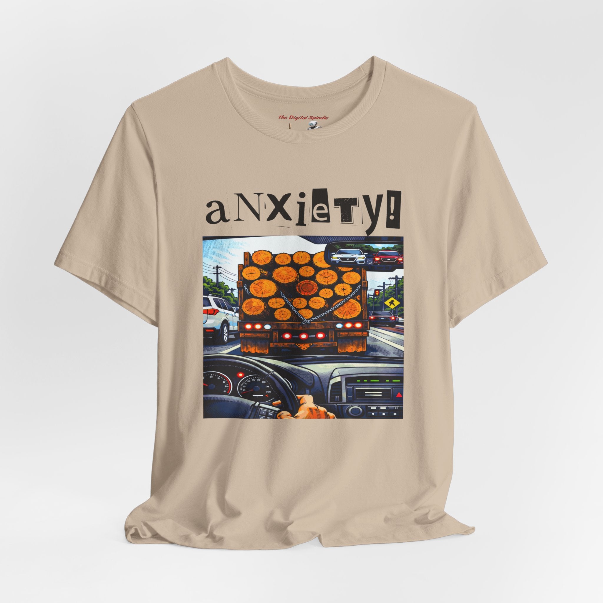 Anxiety Roadview Tee — Graphic Mental Health Awareness T-Shirt