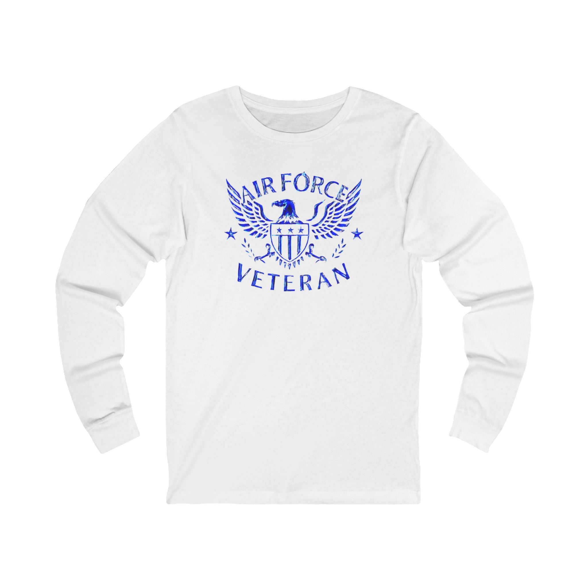 Air Force Veteran Long Sleeve Tee – Patriotic Military Shirt