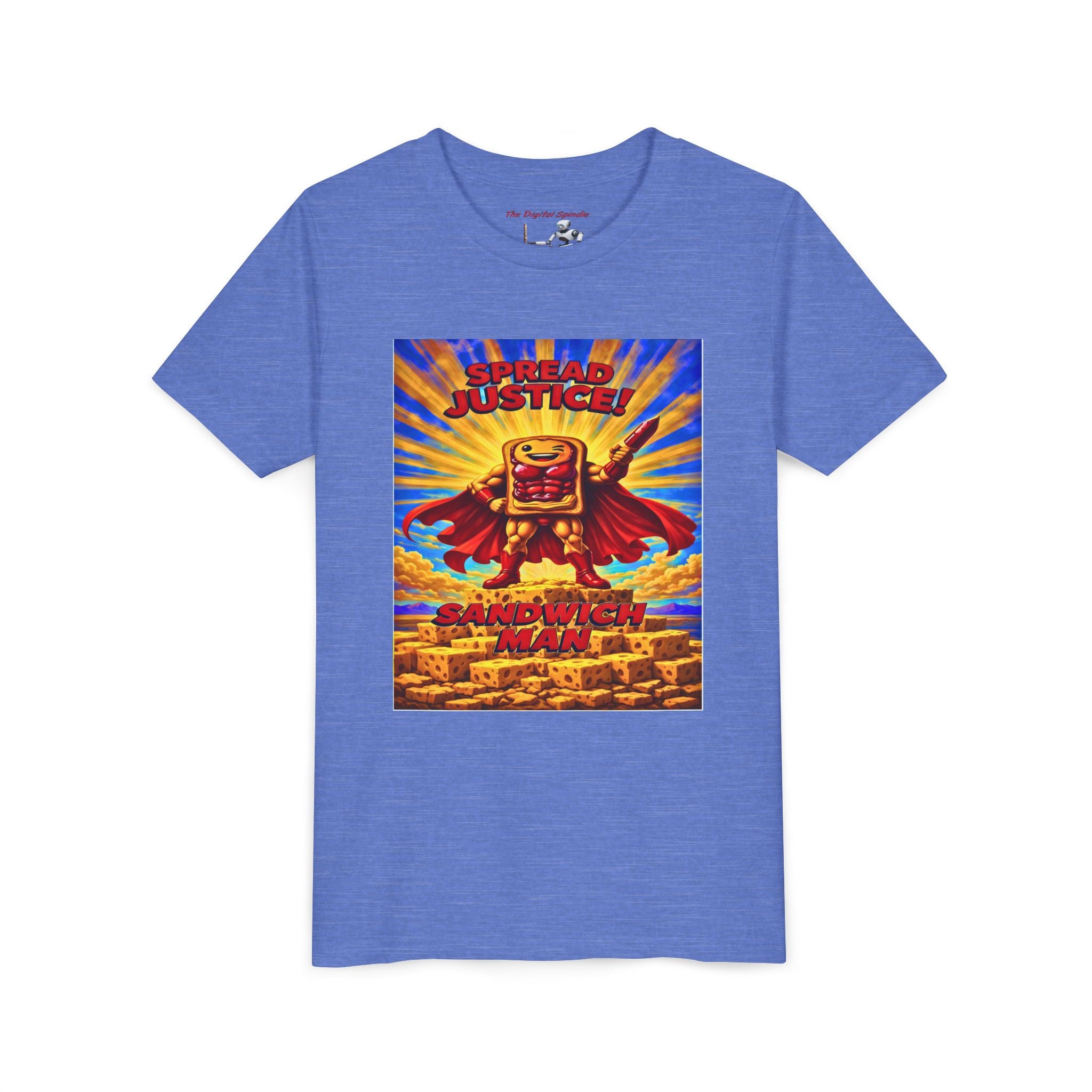 Sandwich Man Superhero Graphic