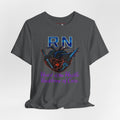 RN Heart of the Hustle, Backbone of Care Nurse T-Shirt
