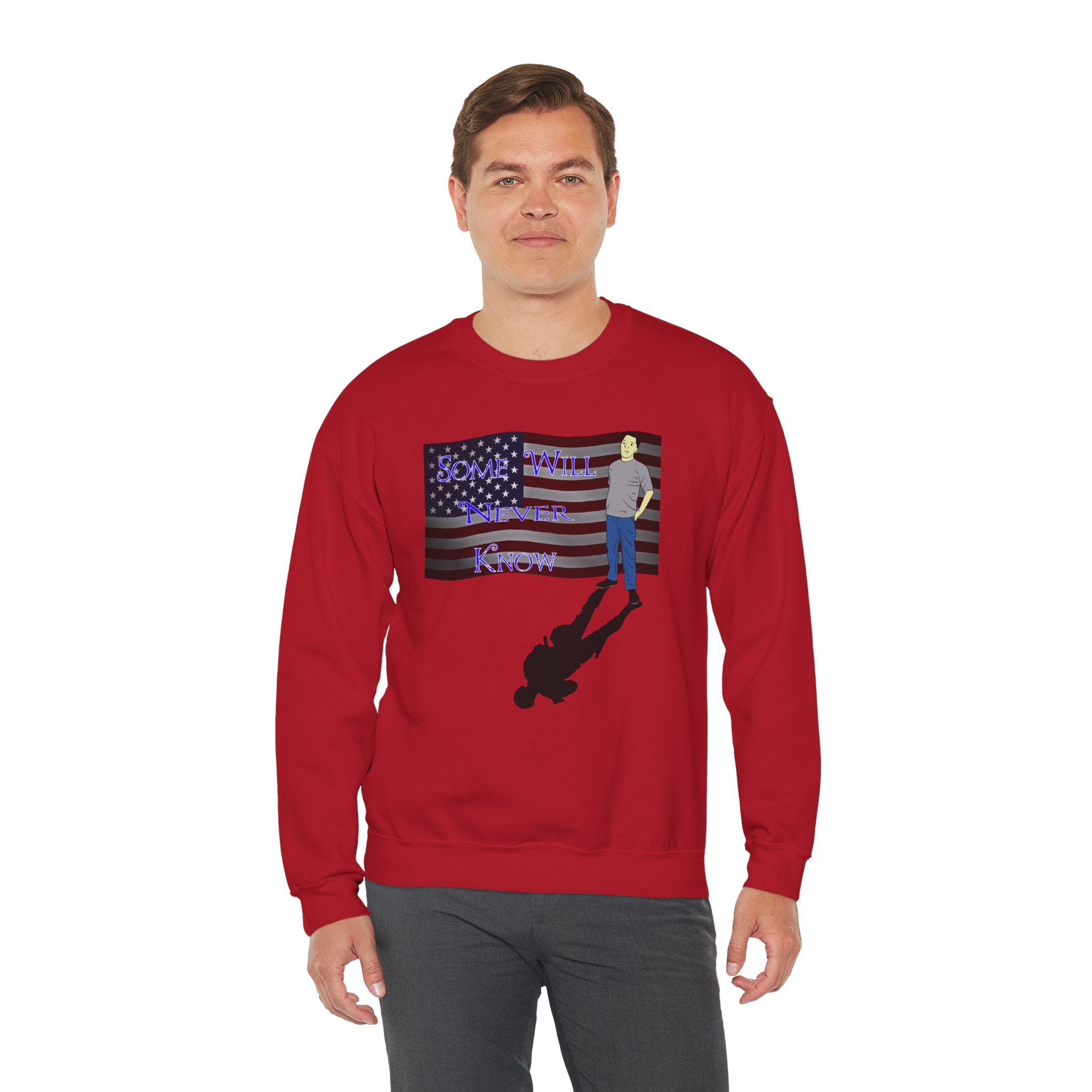 'Some Will Never Know' Crewneck Sweatshirt