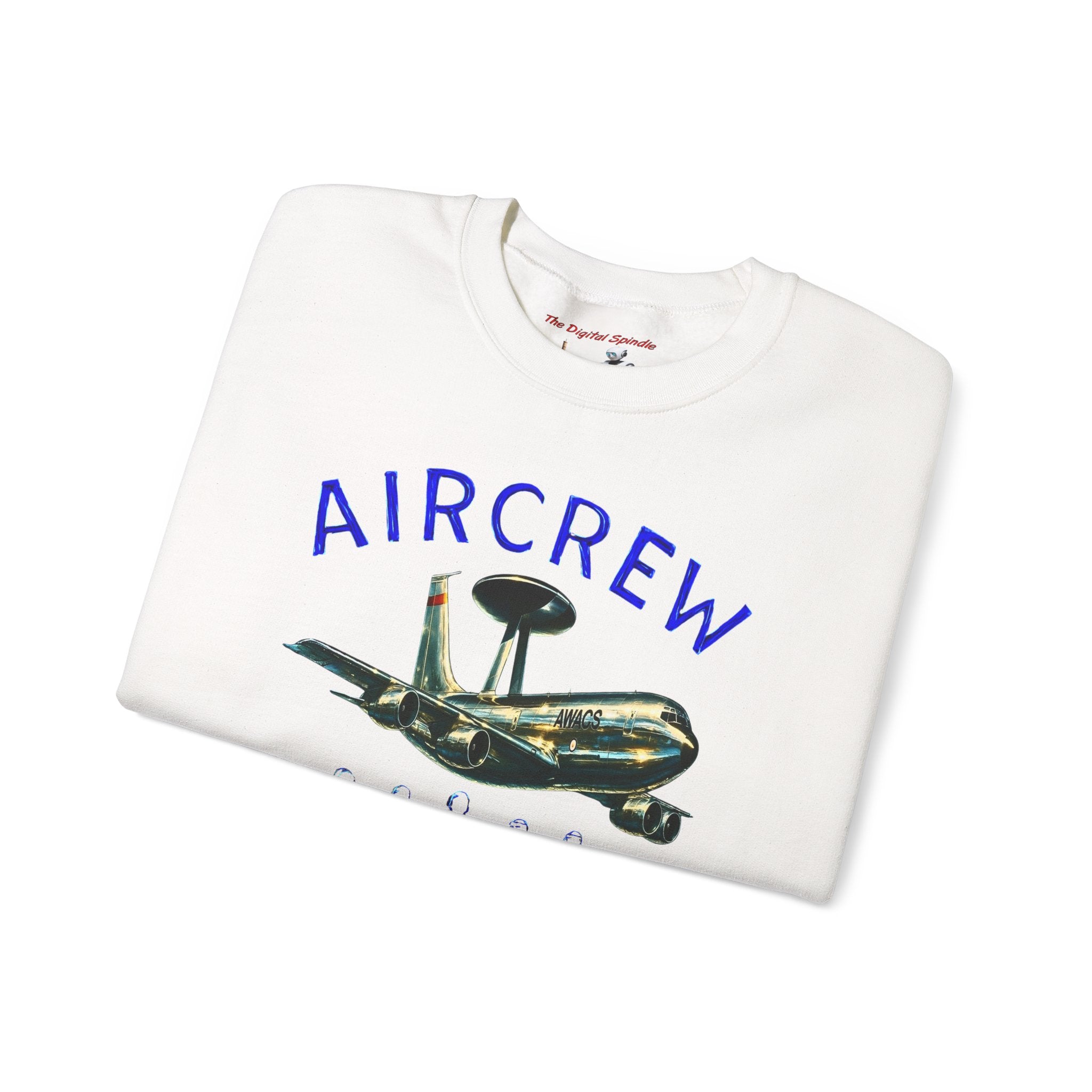Aircrew Military Plane Graphic Sweatshirt