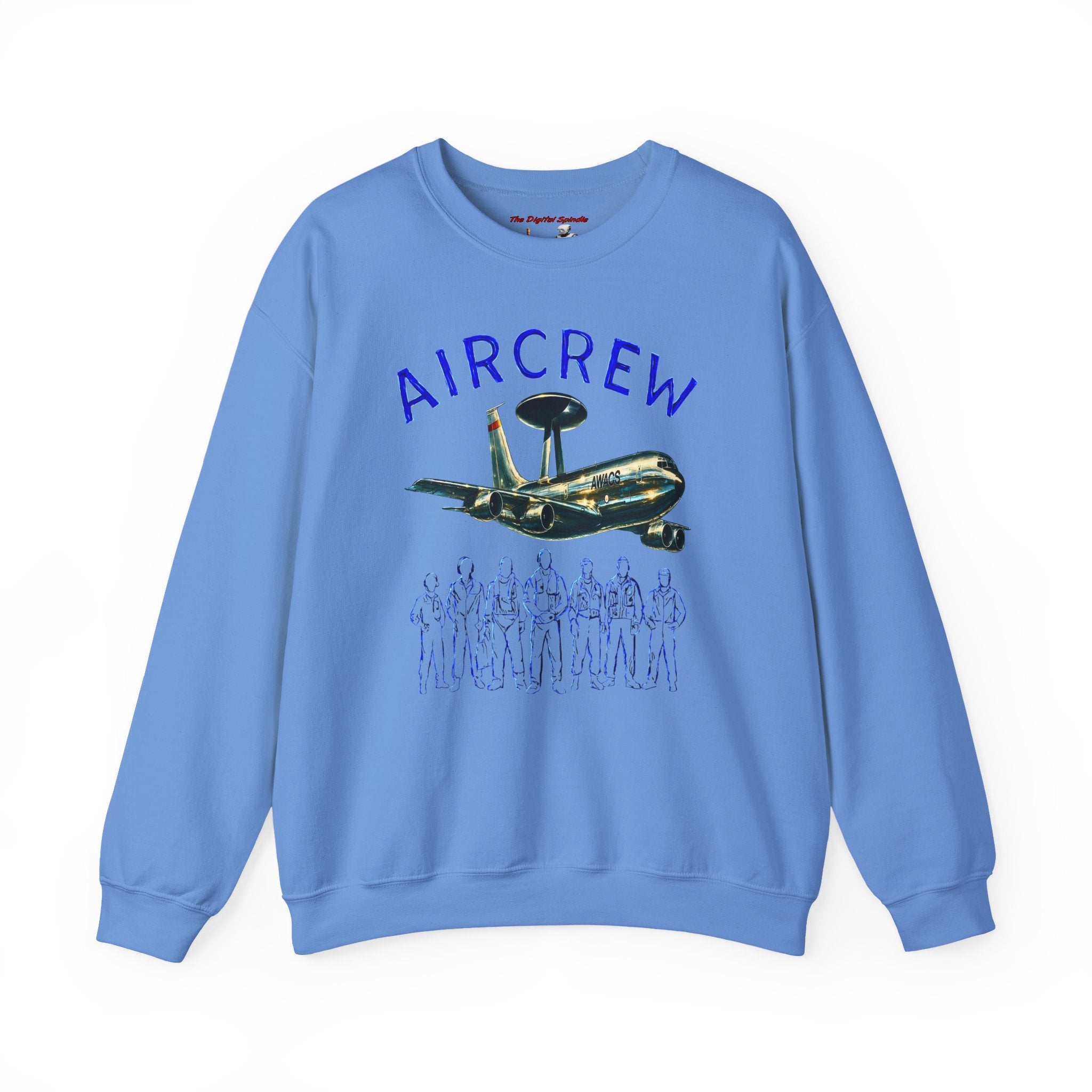 Aircrew Military Plane Graphic Sweatshirt