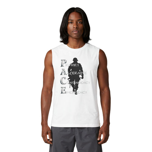 "PACE" Military Silhouette Muscle Tank