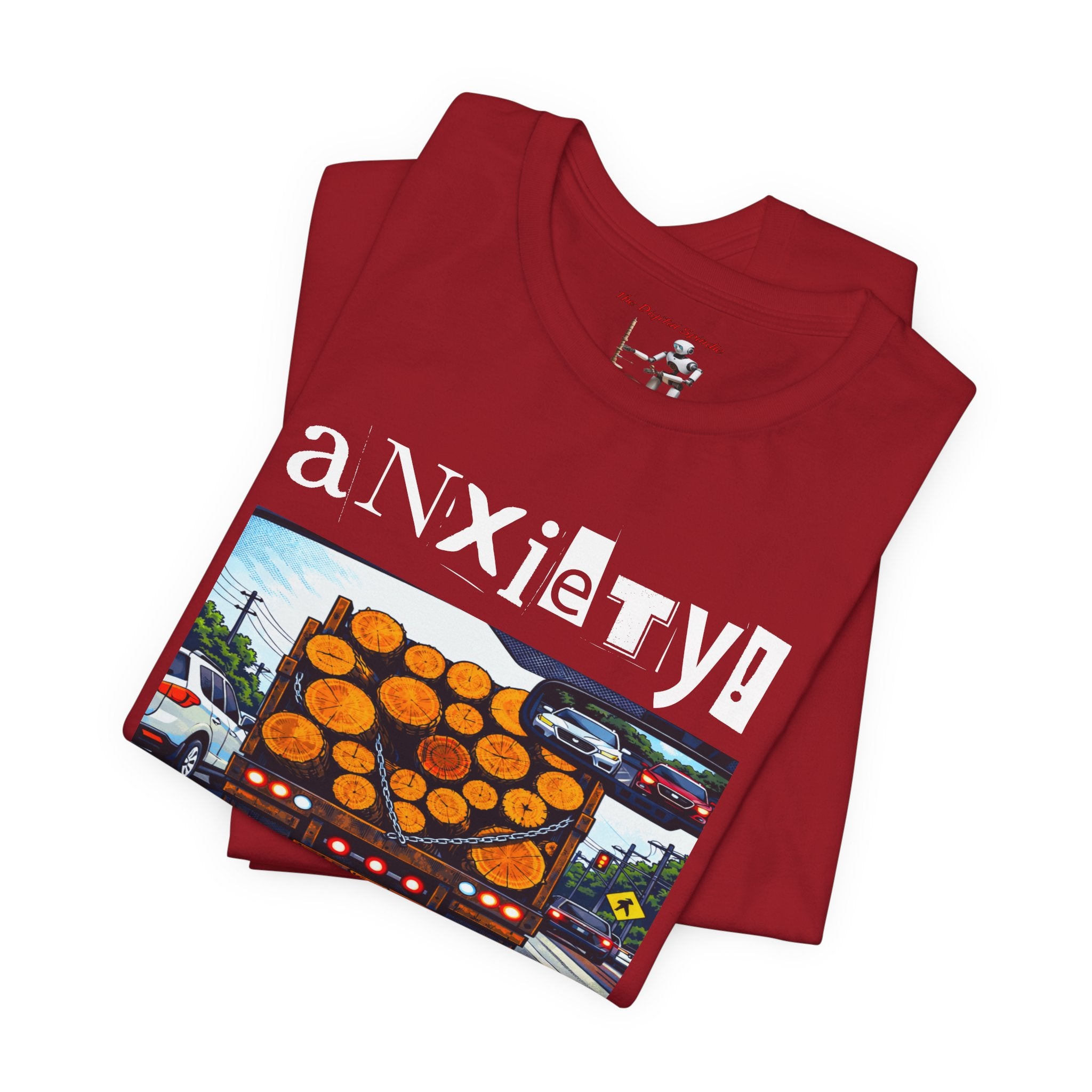 Anxiety GEN X/Millennial Graphic Tee — Humorous Mental Health T-Shirt