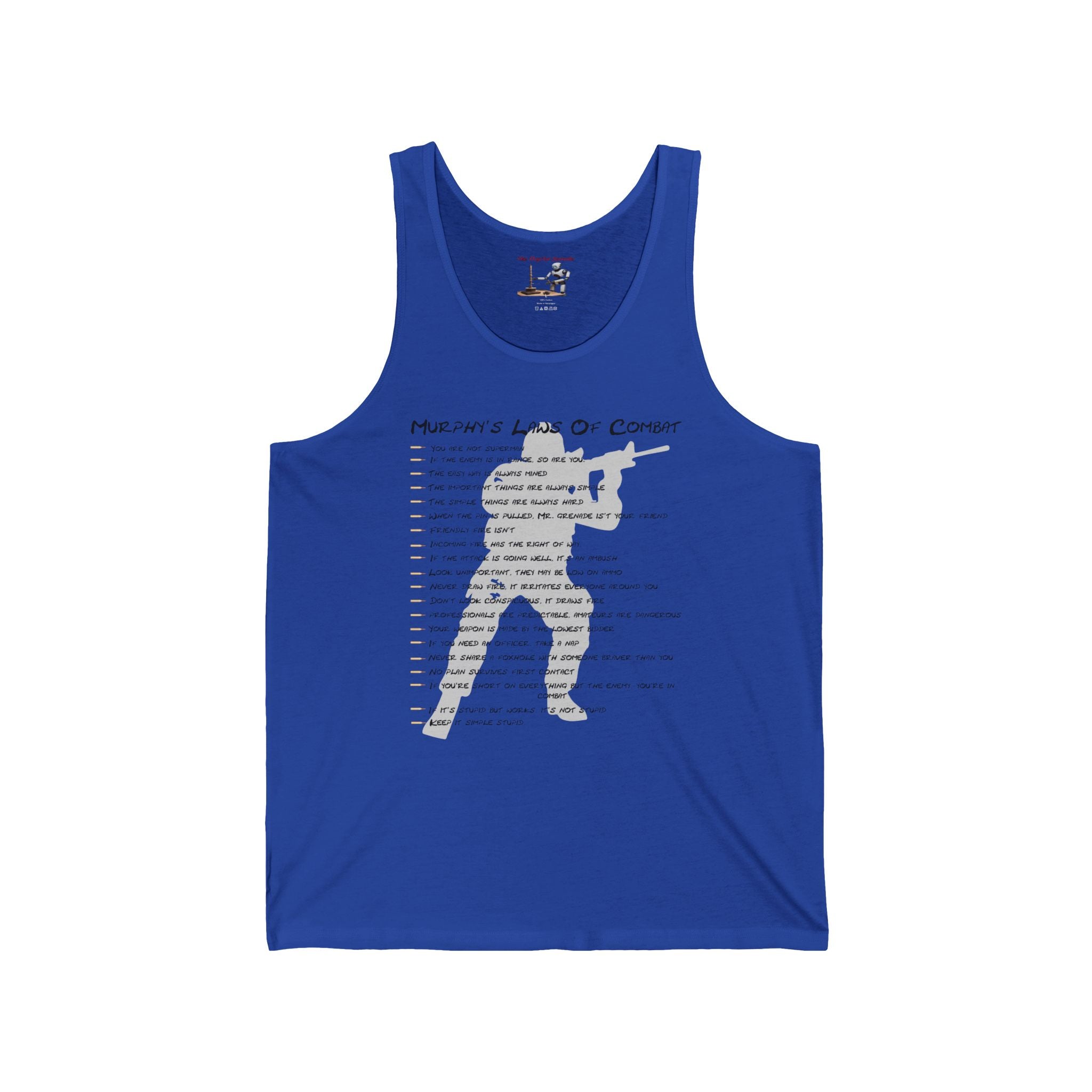 Murphy's Laws Of Combat Tank Top