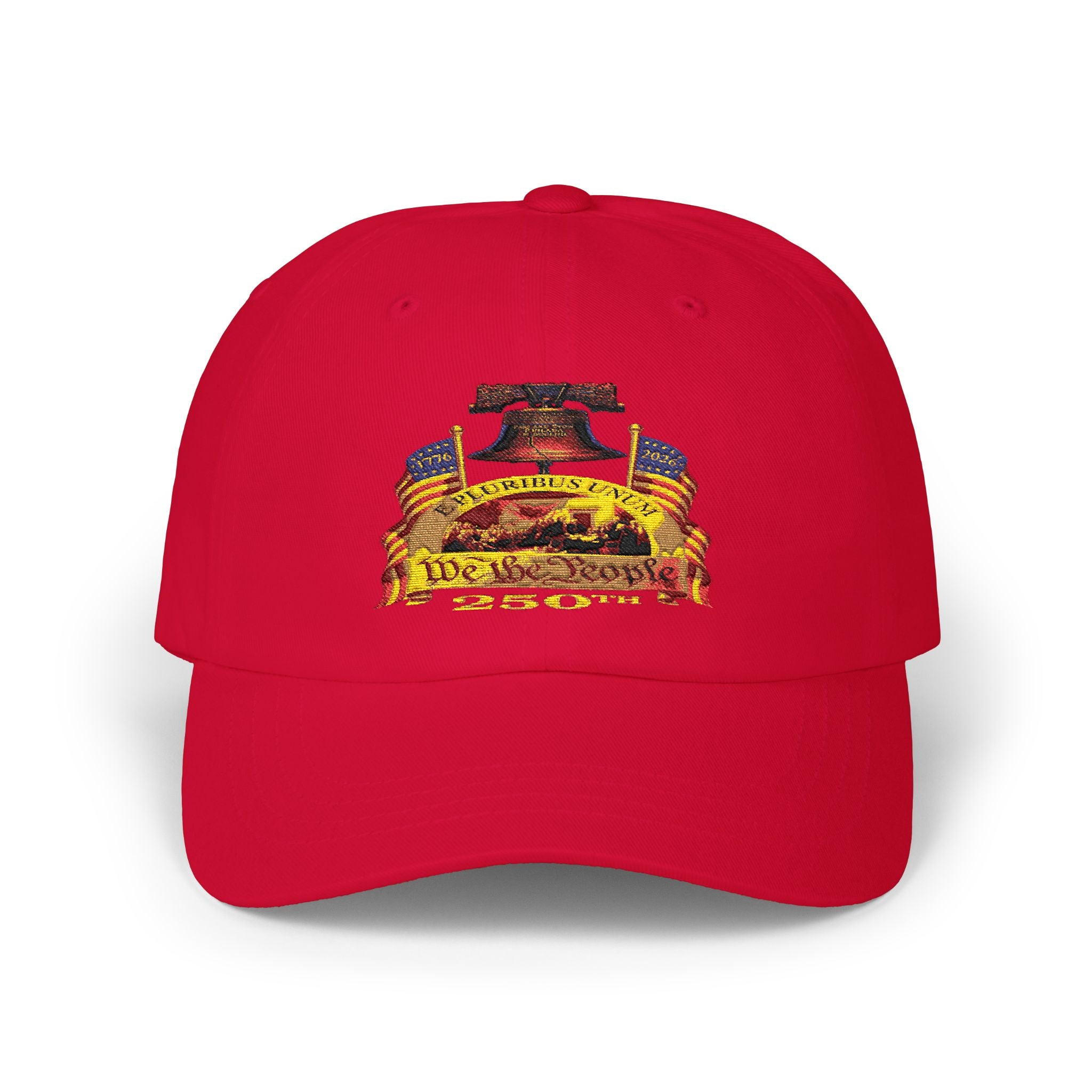 "We The People" Dad Cap — Vintage Keystone Flag Baseball Hat