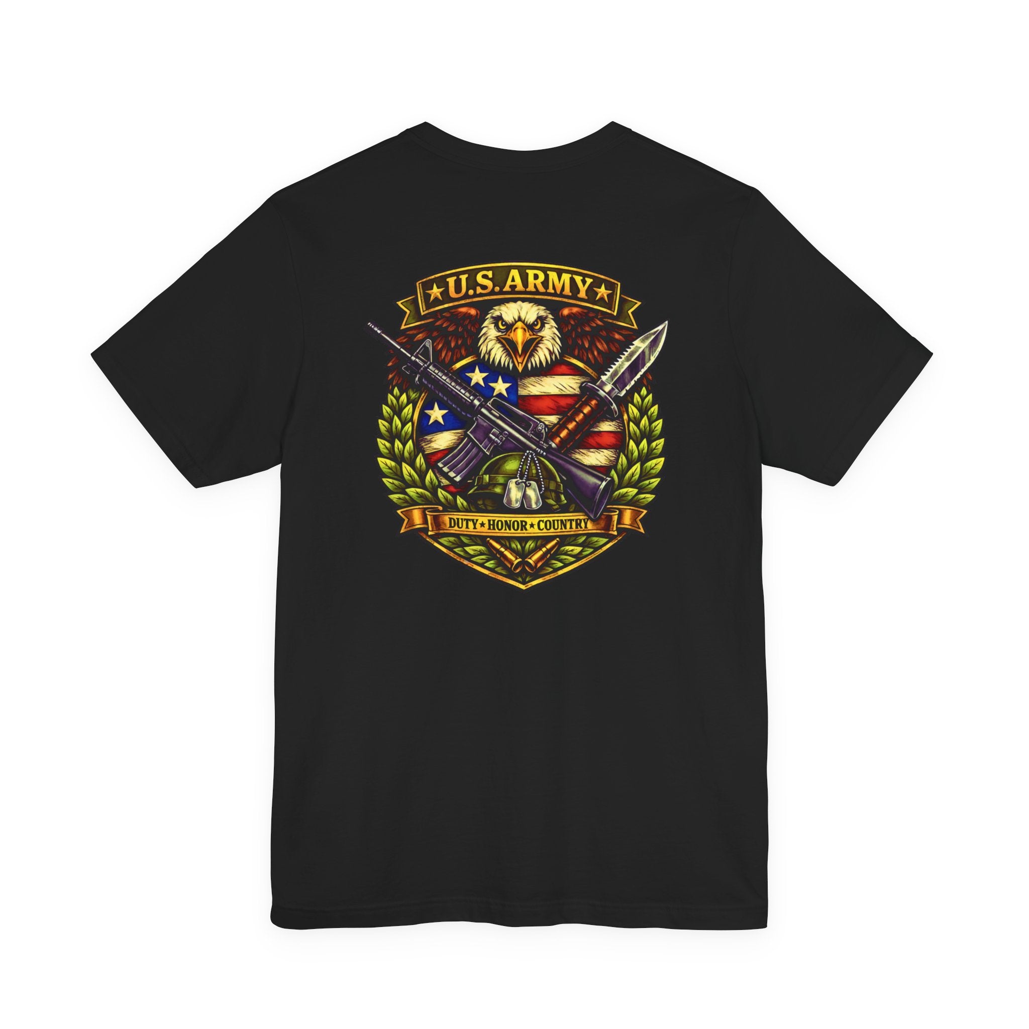 Fallen Soldier Rising Angel T-Shirt — Patriotic Military Veteran Tee