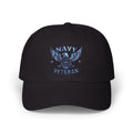 Navy Veteran Dad Hat – Embroidered Eagle & Flag Baseball Cap