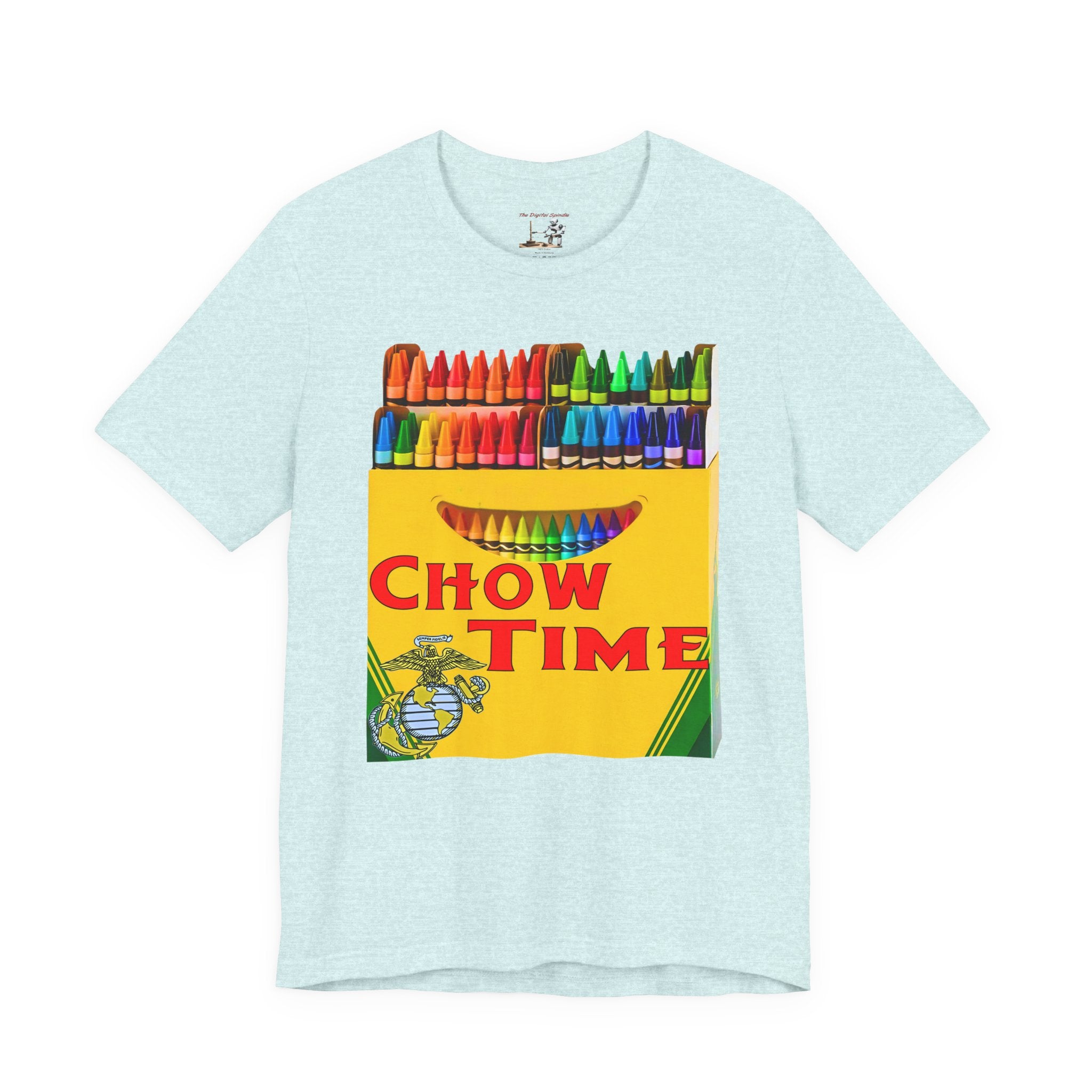 Chow Time Crayon Box T‑Shirt — Colorful Retro Kids’ Art Tee