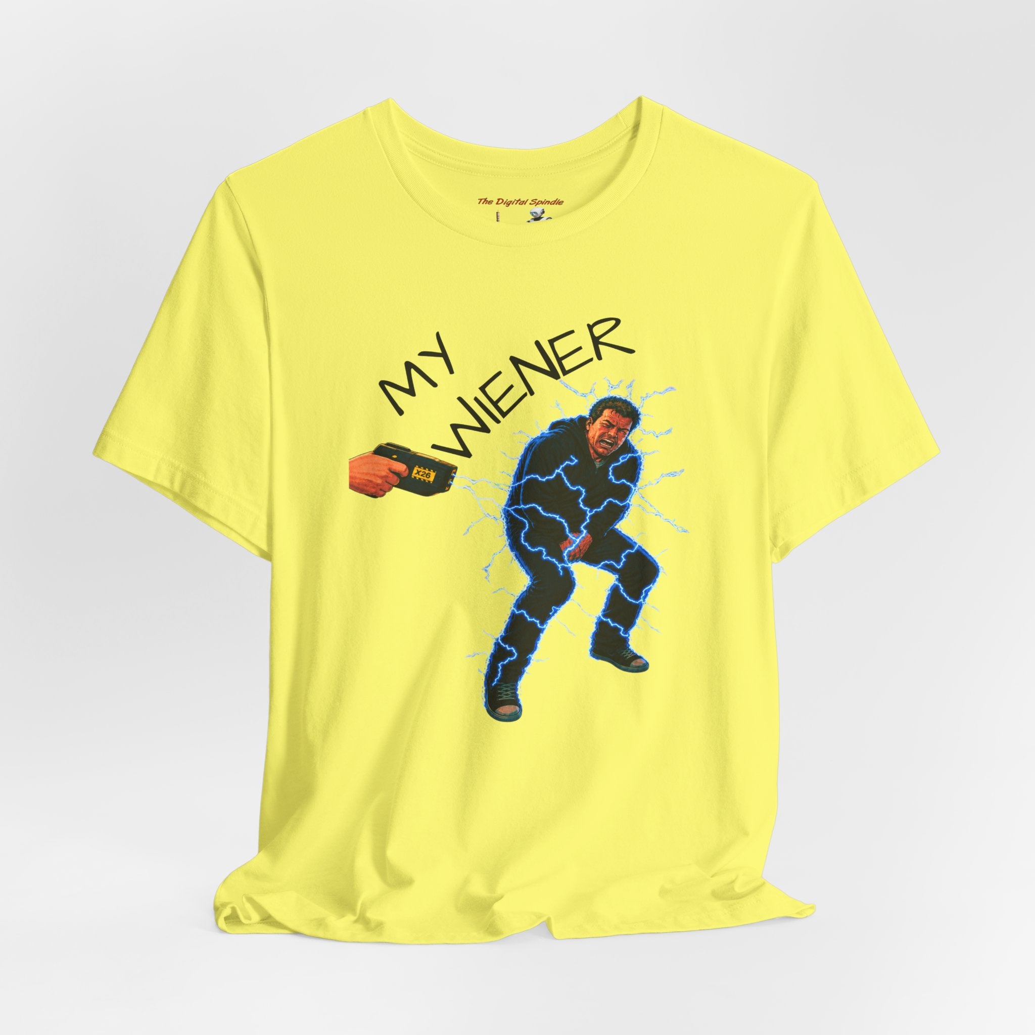 My Wiener T-Shirt — Funny Electric Shock Novelty Tee
