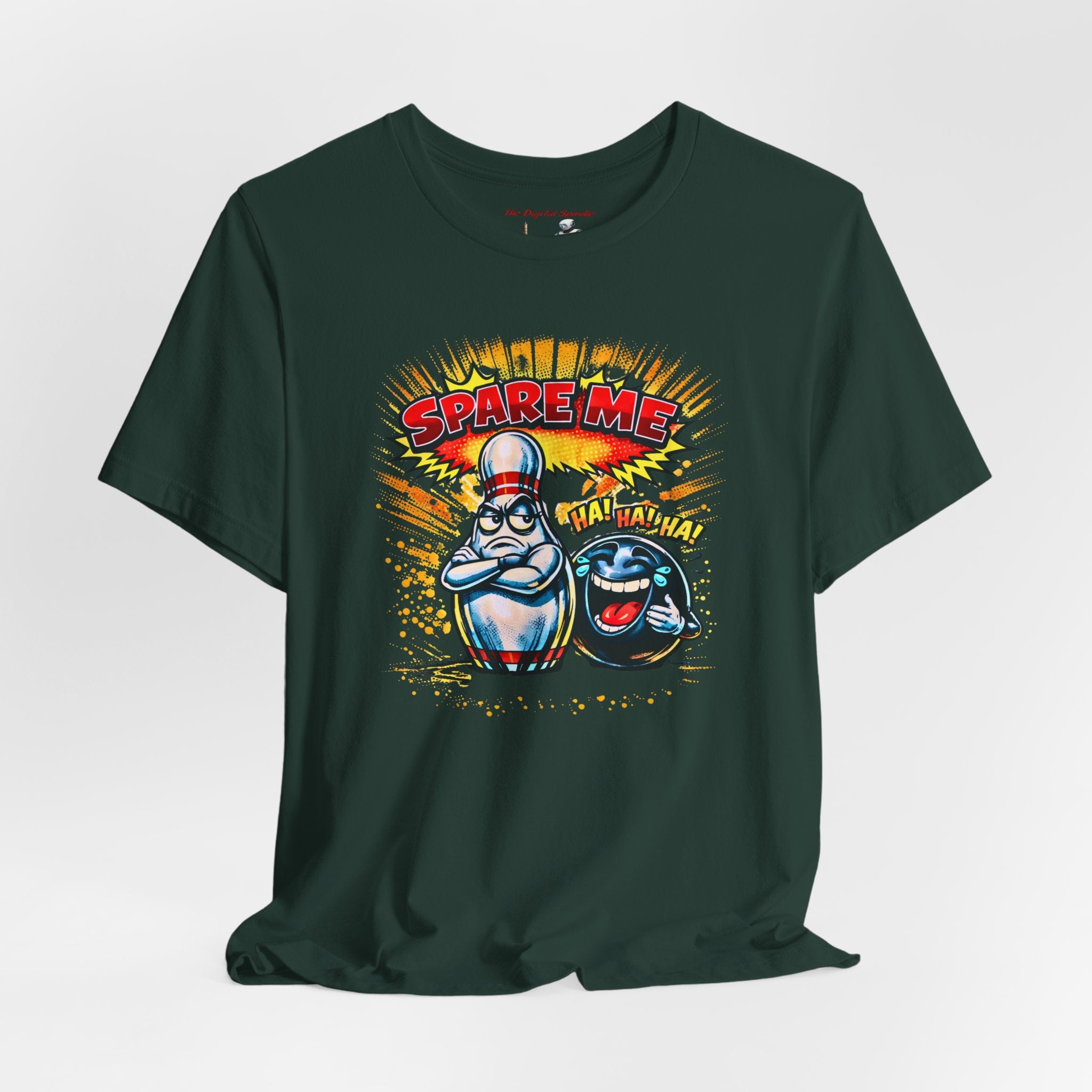 "Spare Me" Bowling Graphic Tee