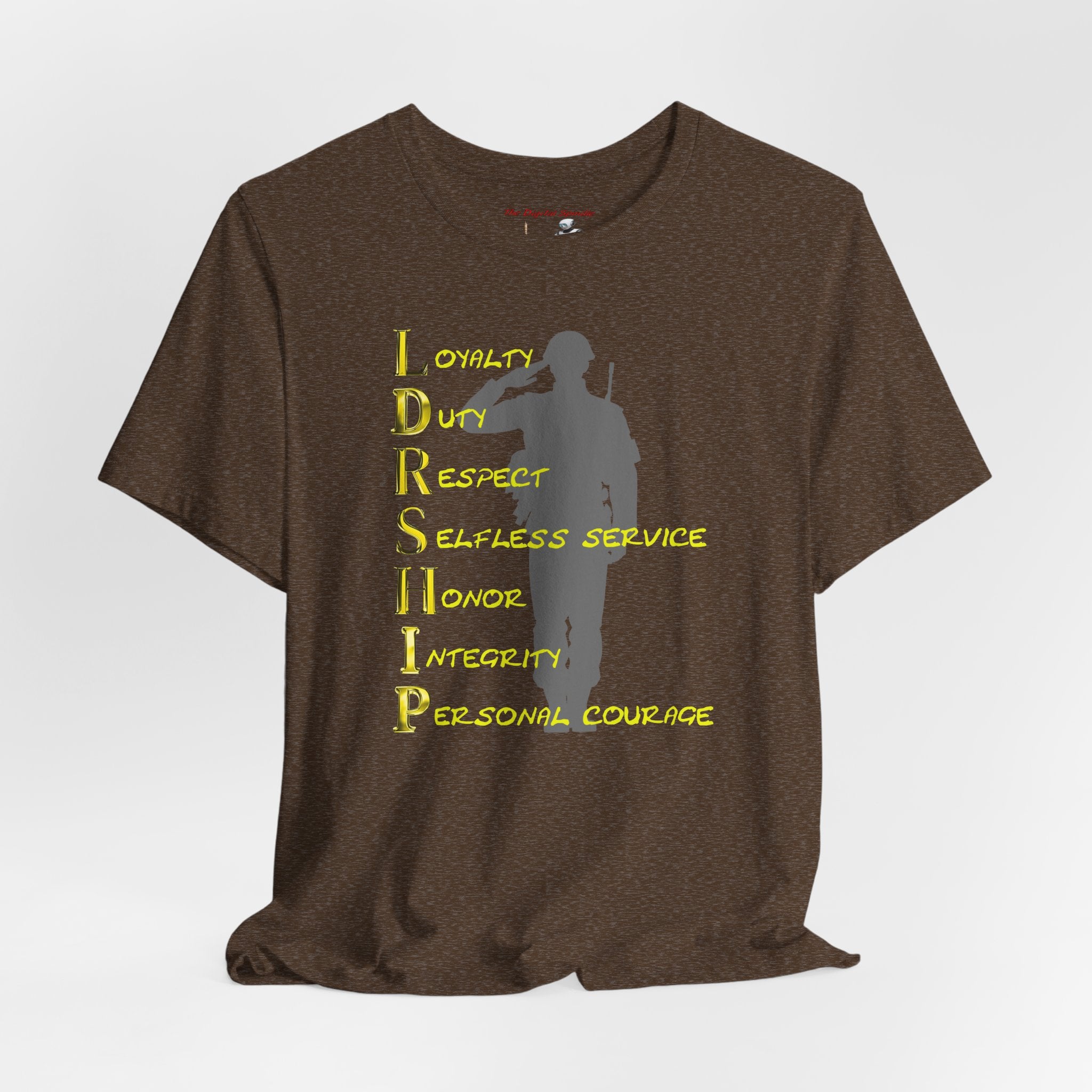 Leadership Values T‑Shirt — Loyalty, Duty, Respect & Honor Military Pride Tee