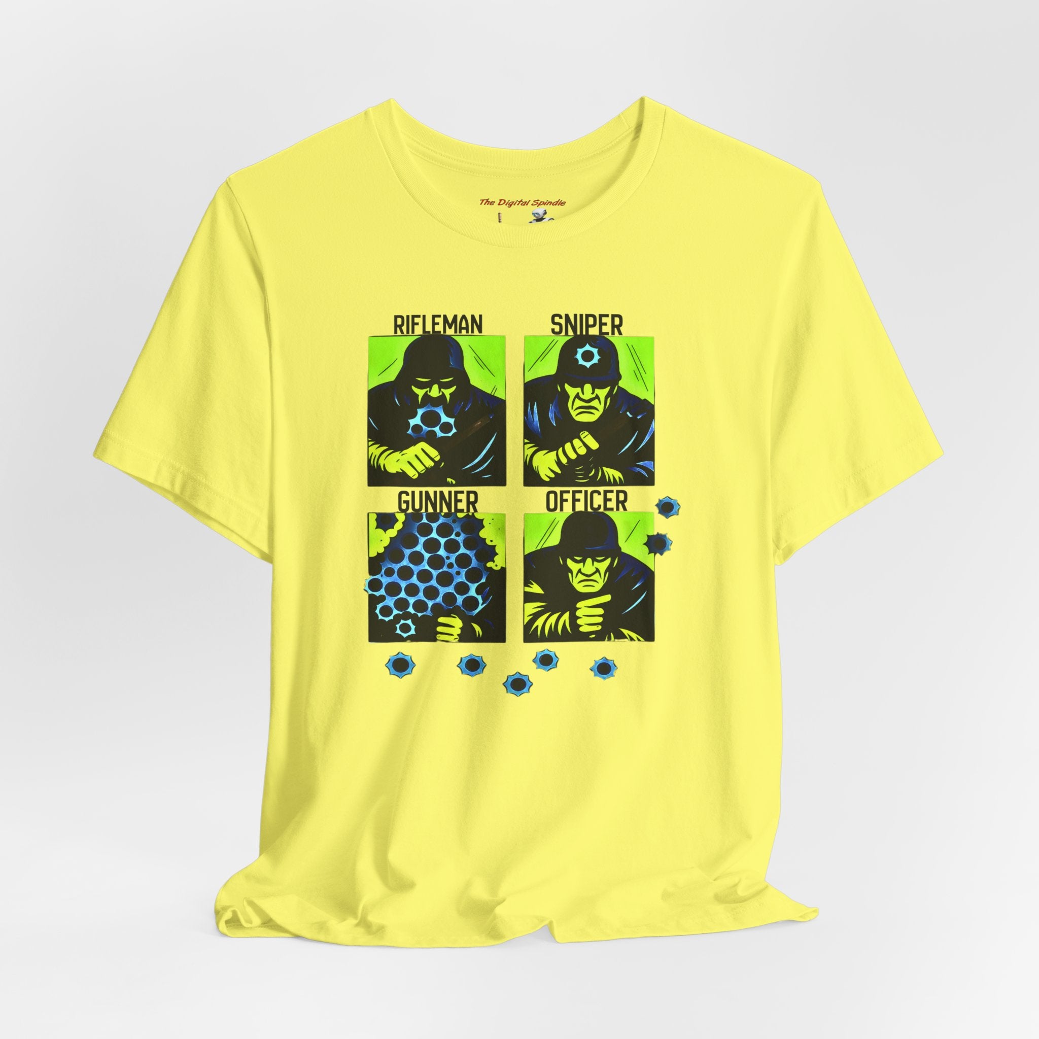 Shooting Range Graphic Tee — Rifleman Sniper Gunner Officer Design