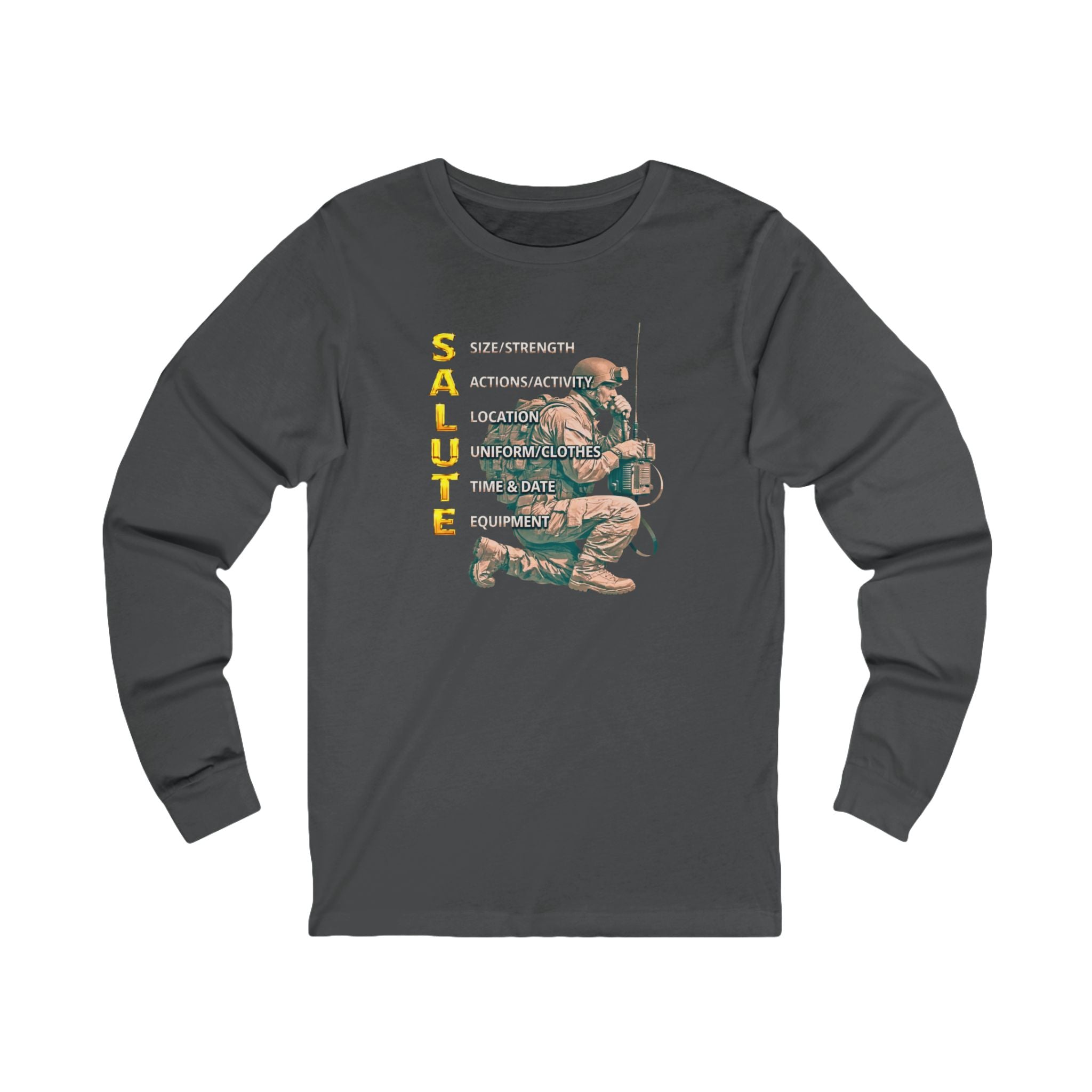SALUTE Long Sleeve Tee