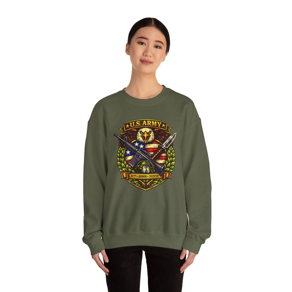 U.S. Army Duty, Honor, Country Crewneck Sweatshirt